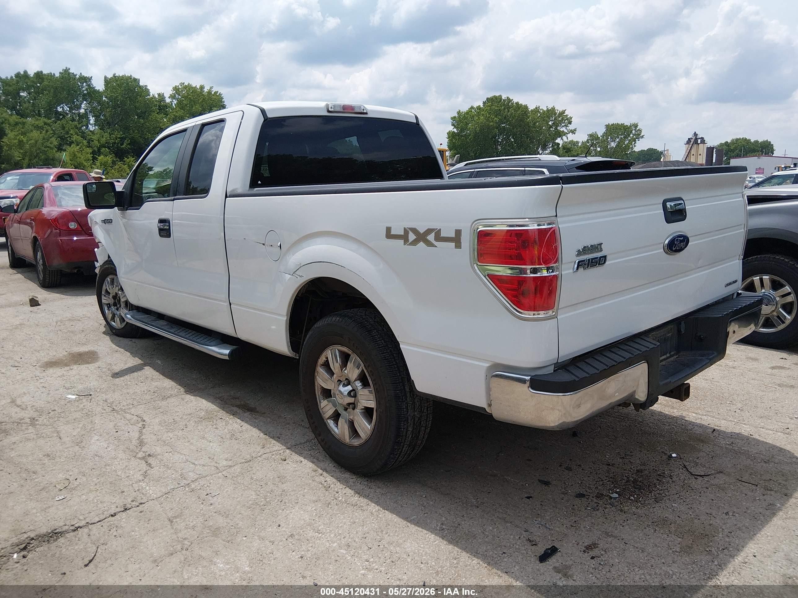 2011 Ford F-150 Xlt Белый vin: 1FTFX1EF3BFD41417