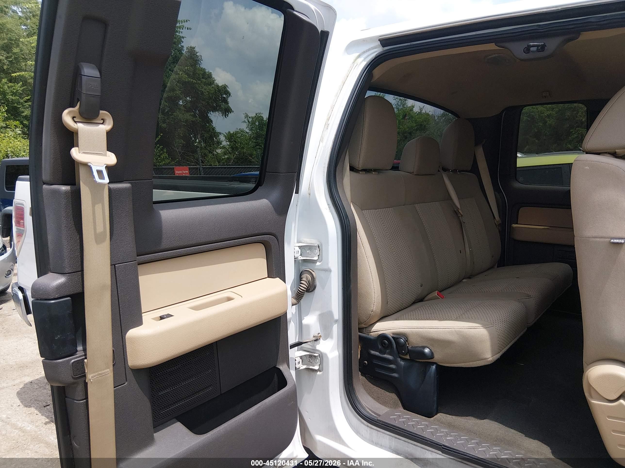 2011 Ford F-150 Xlt Белый vin: 1FTFX1EF3BFD41417
