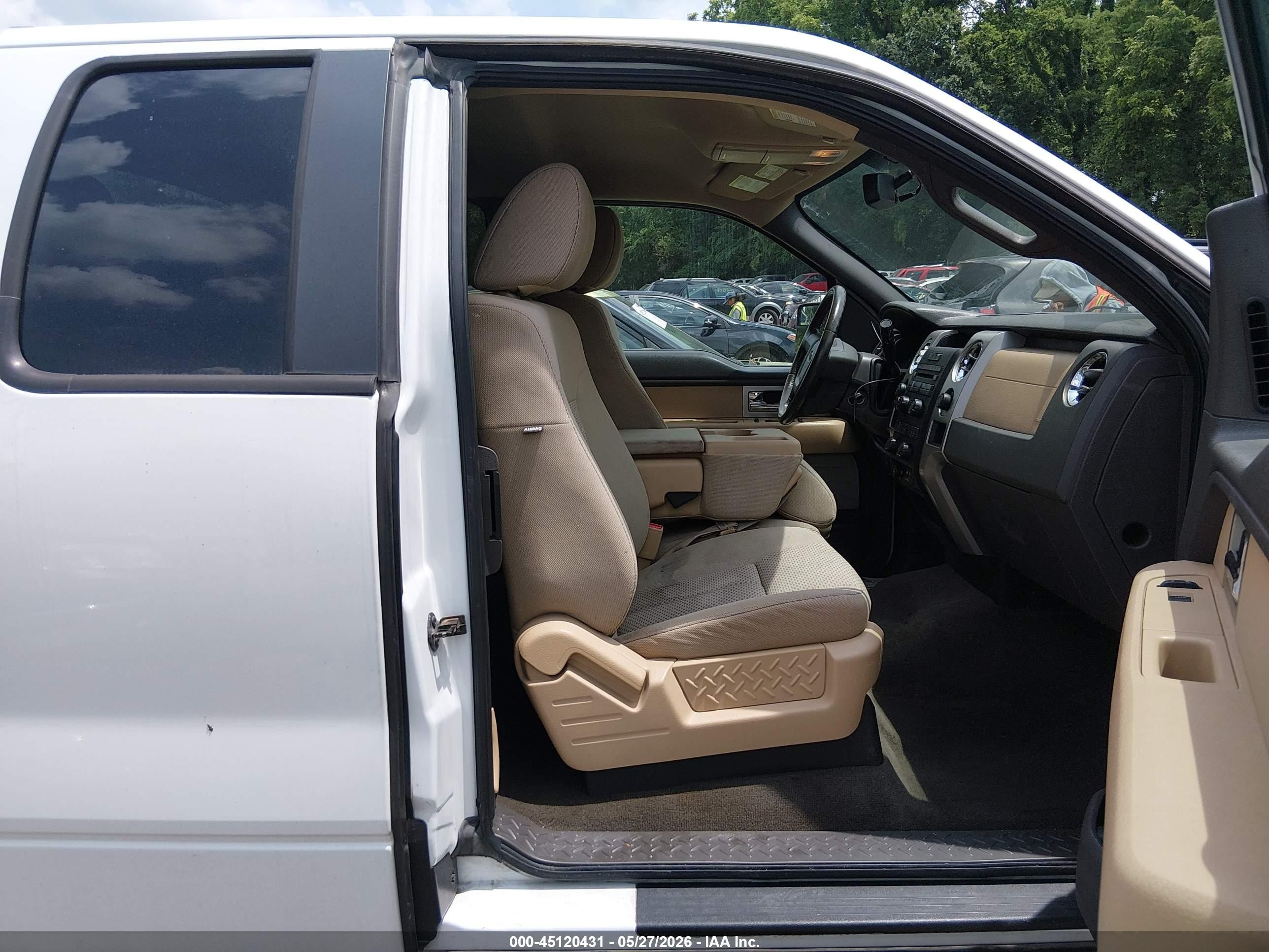 2011 Ford F-150 Xlt Белый vin: 1FTFX1EF3BFD41417