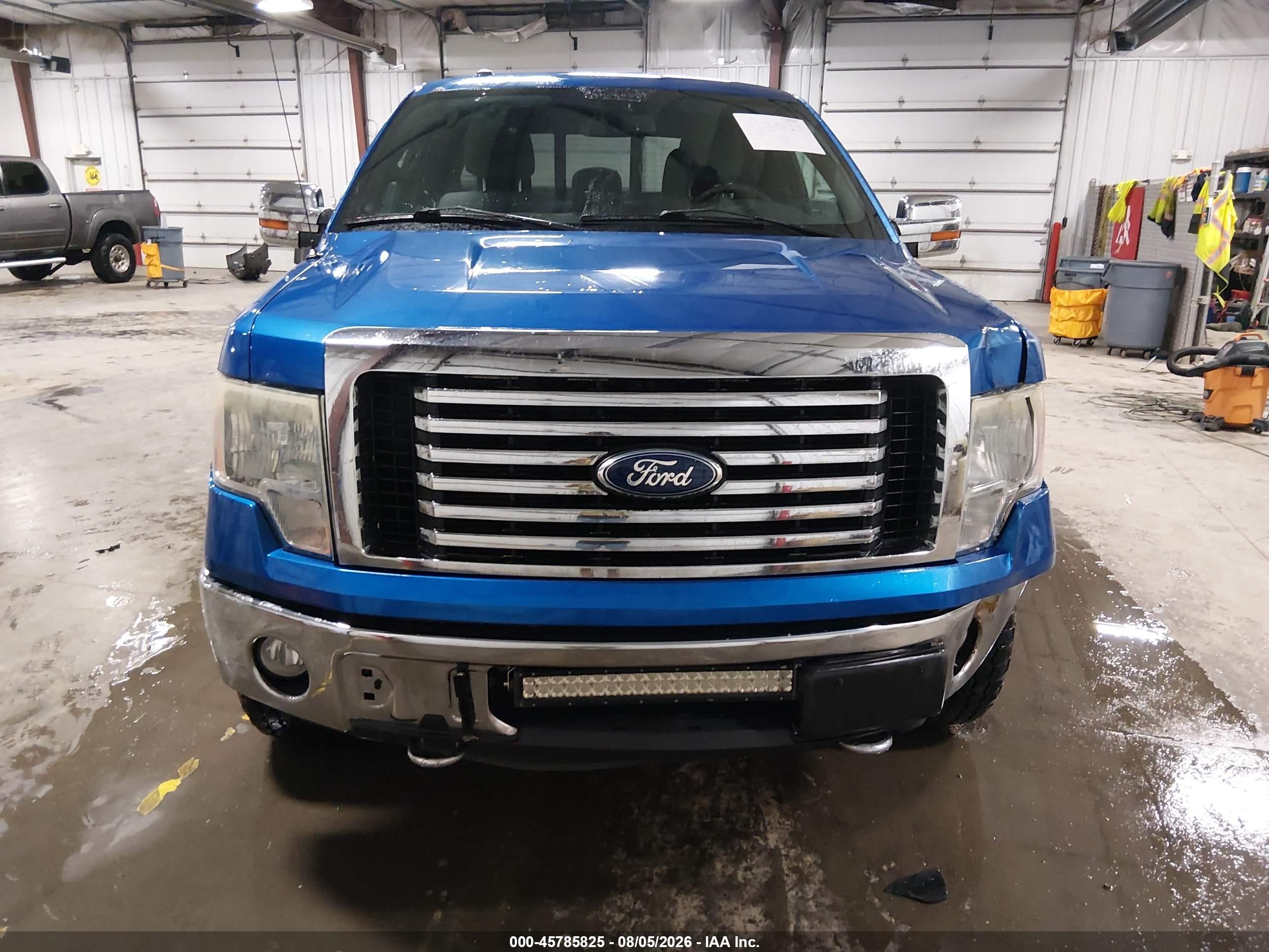 2011 Ford F-150 Xlt Blue vin: 1FTFX1EF3BKD62100