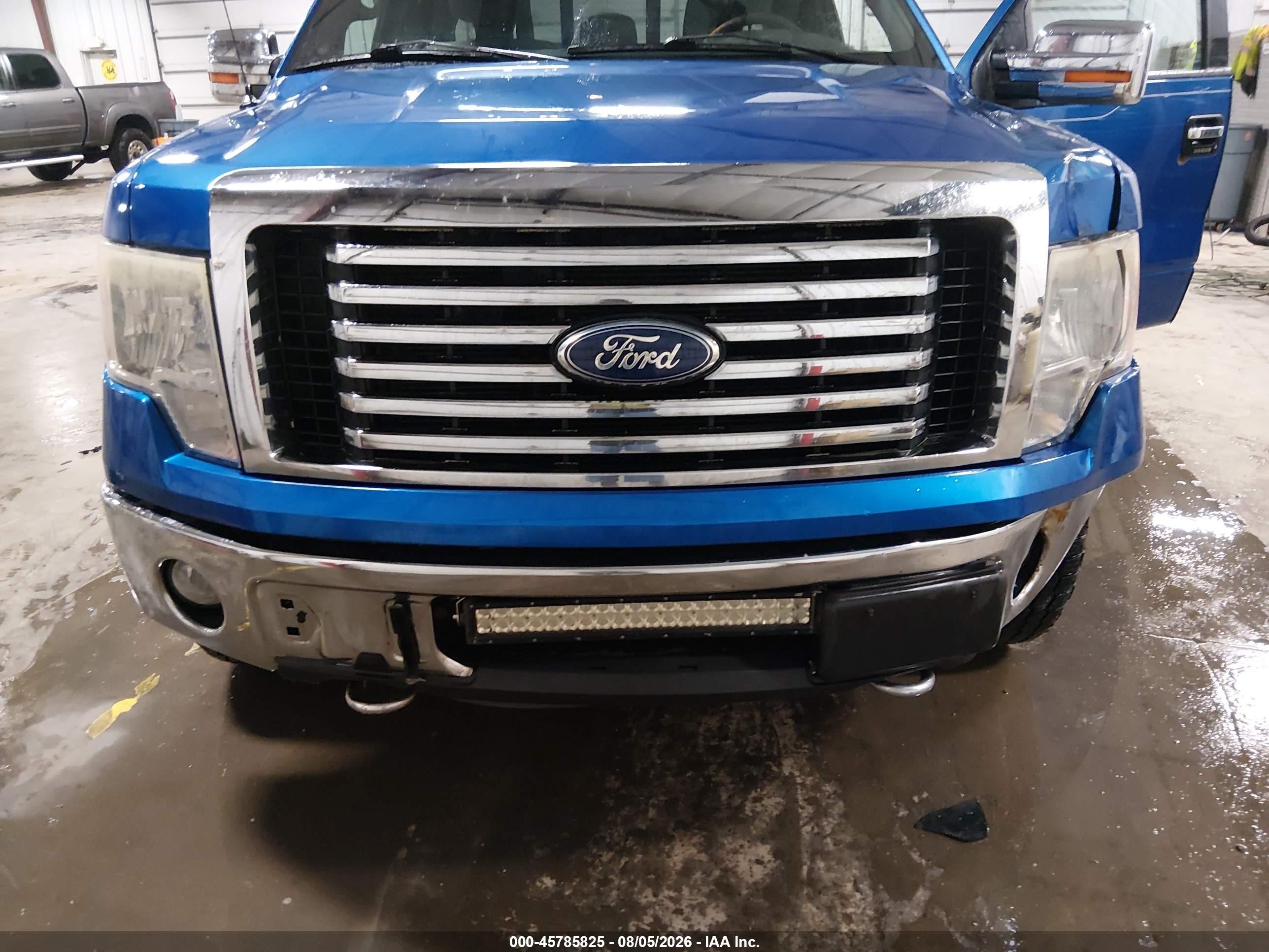 2011 Ford F-150 Xlt Blue vin: 1FTFX1EF3BKD62100