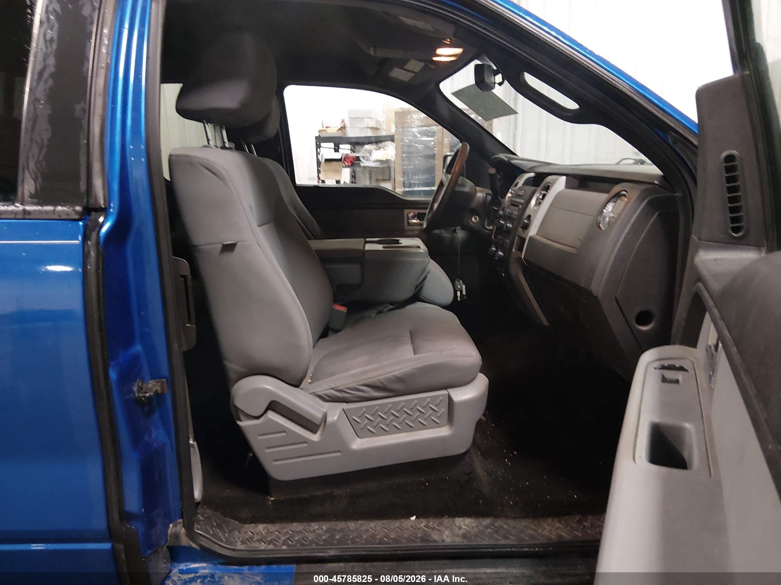 2011 Ford F-150 Xlt Blue vin: 1FTFX1EF3BKD62100