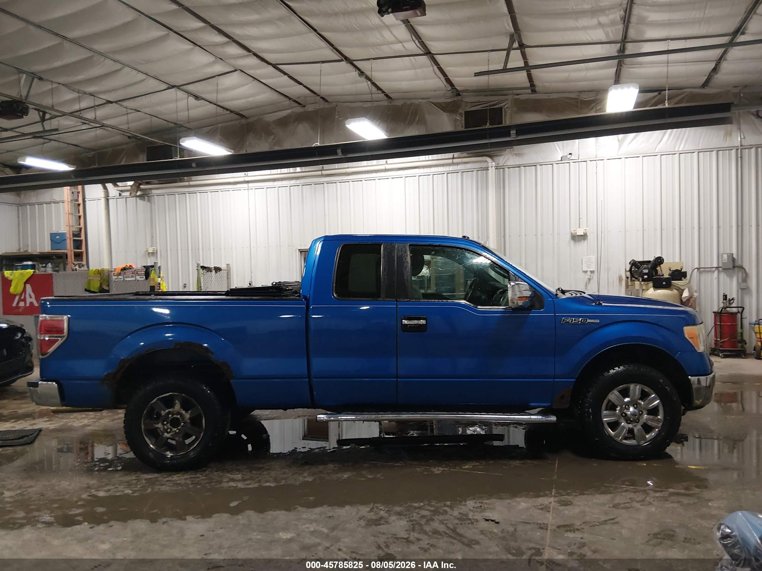 2011 Ford F-150 Xlt Blue vin: 1FTFX1EF3BKD62100