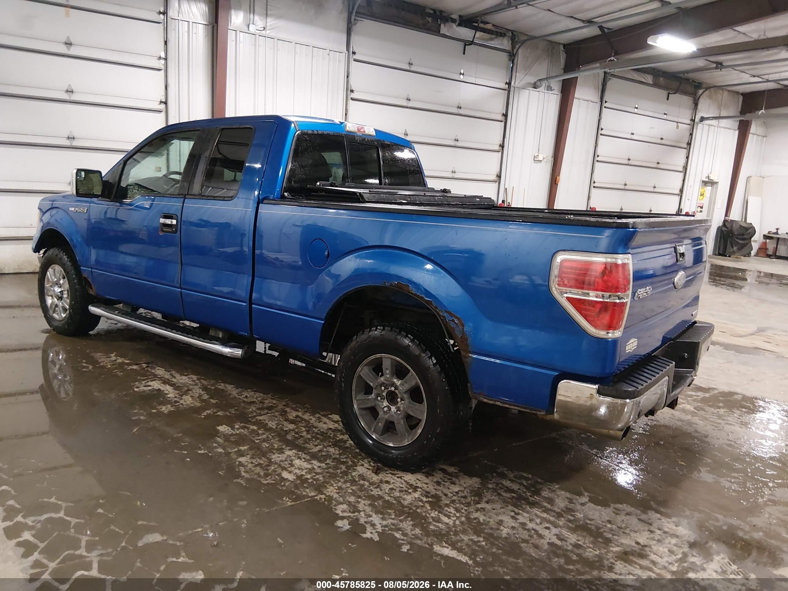 2011 Ford F-150 Xlt Blue vin: 1FTFX1EF3BKD62100
