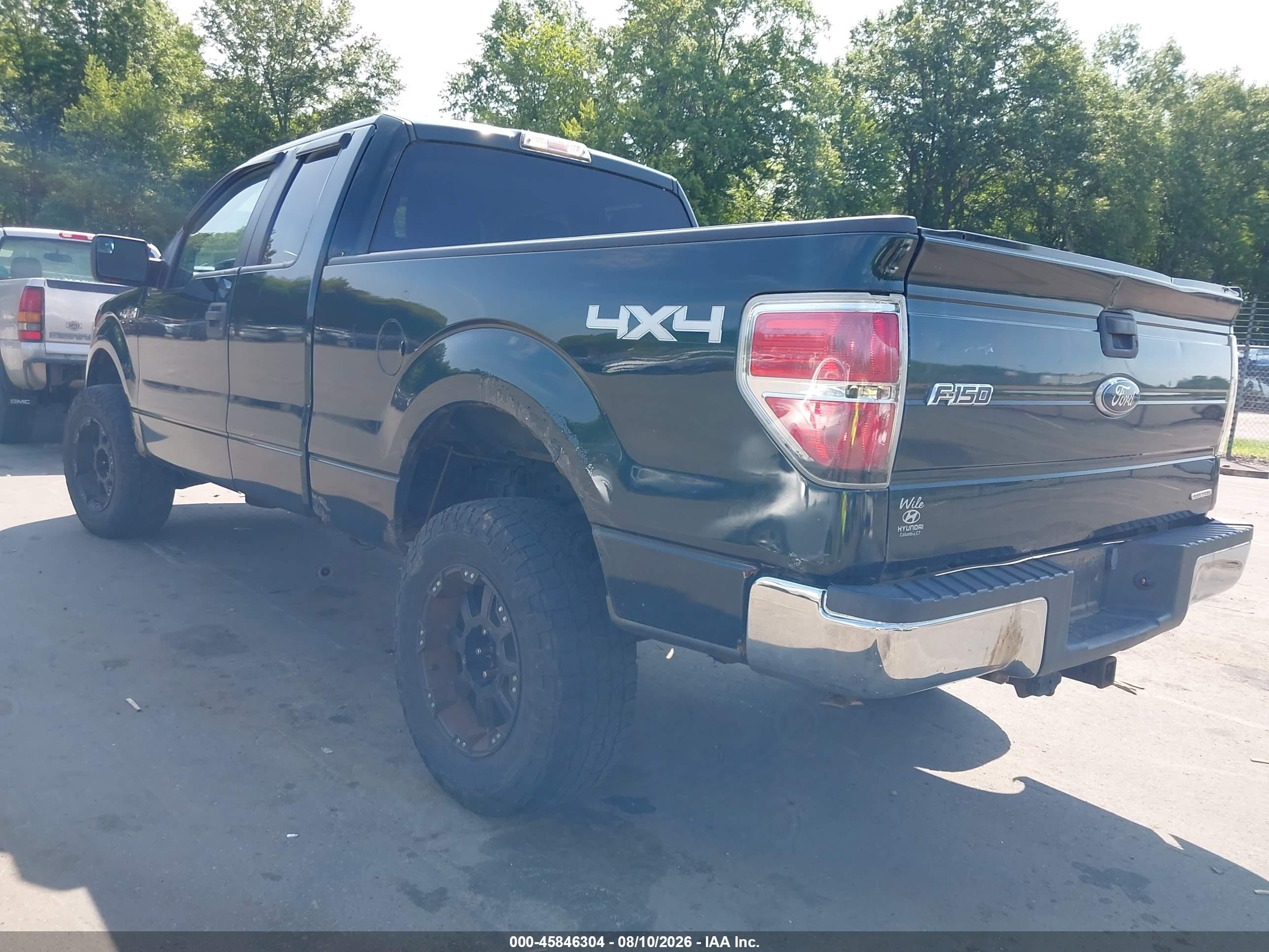 2012 Ford F-150 Xlt Черный vin: 1FTFX1EF3CFB39226