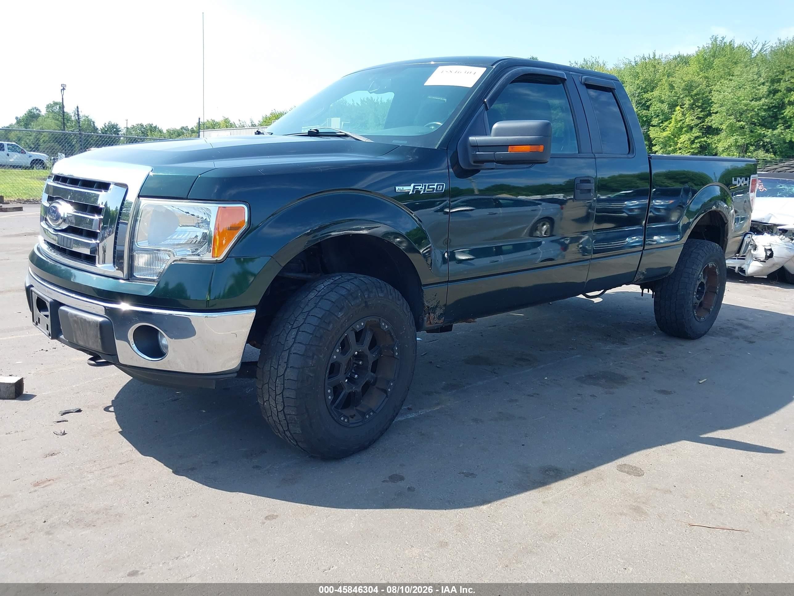 2012 Ford F-150 Xlt Черный vin: 1FTFX1EF3CFB39226