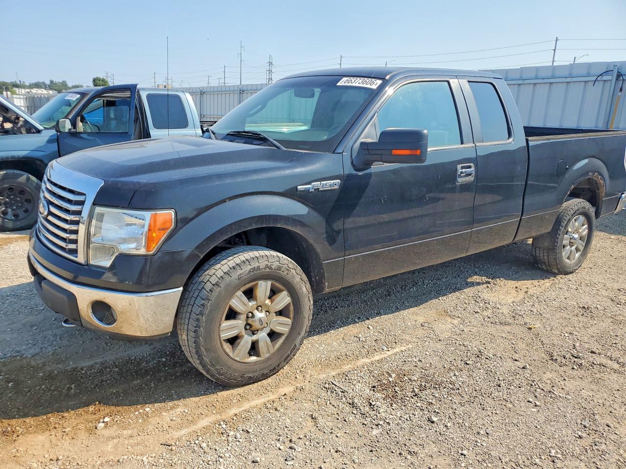 2012 Ford F150 Super Cab Black vin: 1FTFX1EF3CFB70119