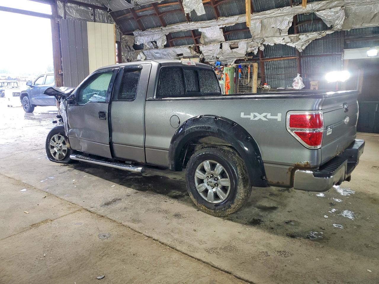 2012 Ford F150 Super Cab Gray vin: 1FTFX1EF3CFB78771