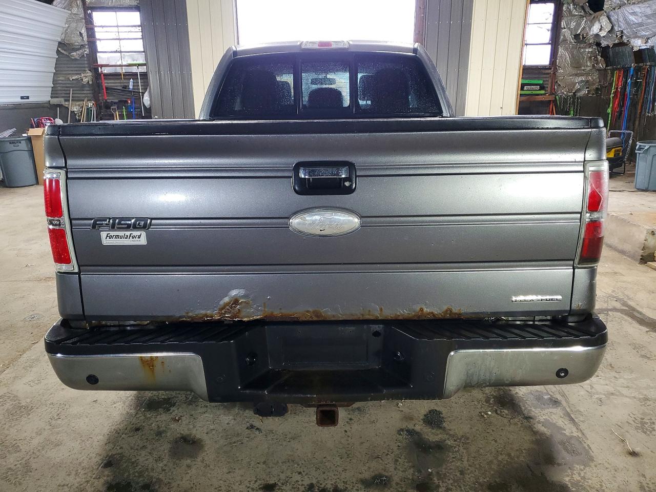2012 Ford F150 Super Cab Gray vin: 1FTFX1EF3CFB78771