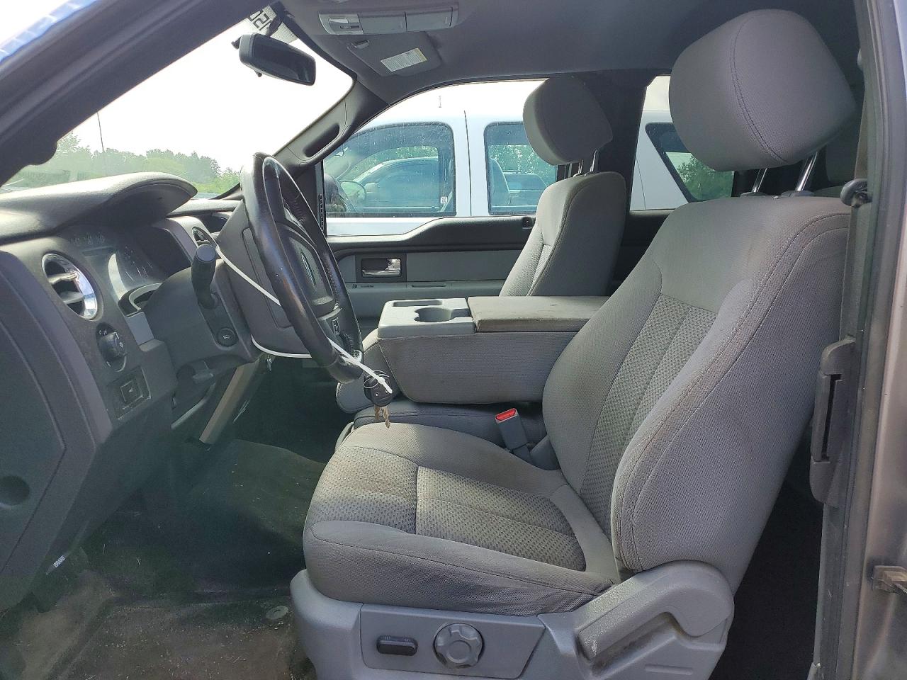 2012 Ford F150 Super Cab Gray vin: 1FTFX1EF3CFB78771