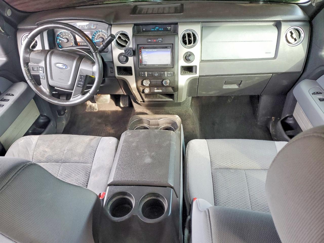 2012 Ford F150 Super Cab Black vin: 1FTFX1EF3CFD09441