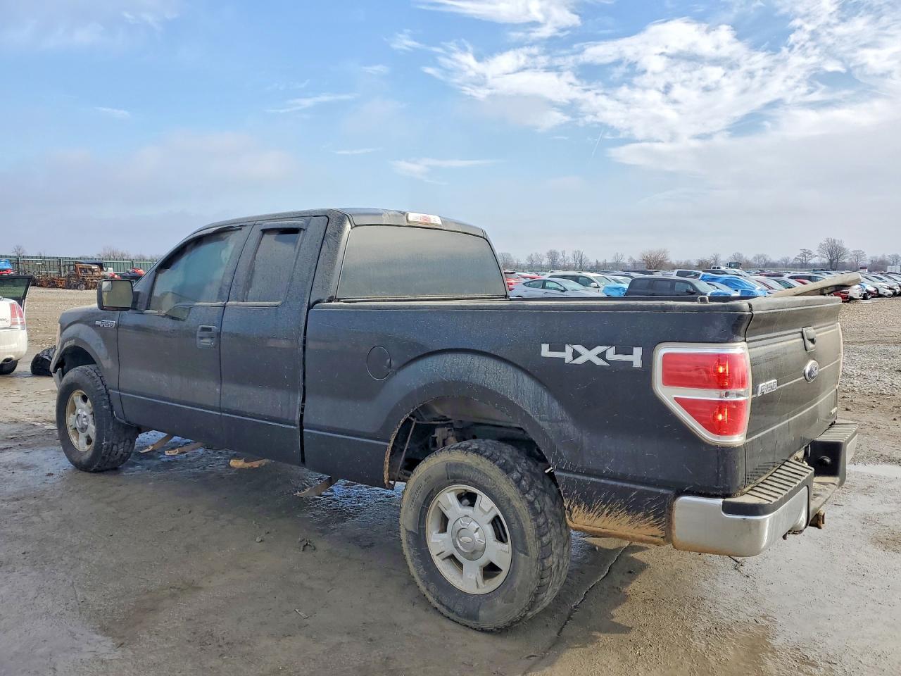 2012 Ford F150 Super Cab Black vin: 1FTFX1EF3CFD09441