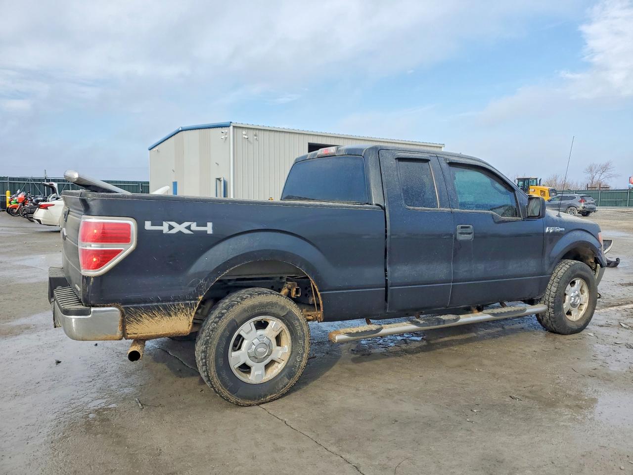 2012 Ford F150 Super Cab Black vin: 1FTFX1EF3CFD09441