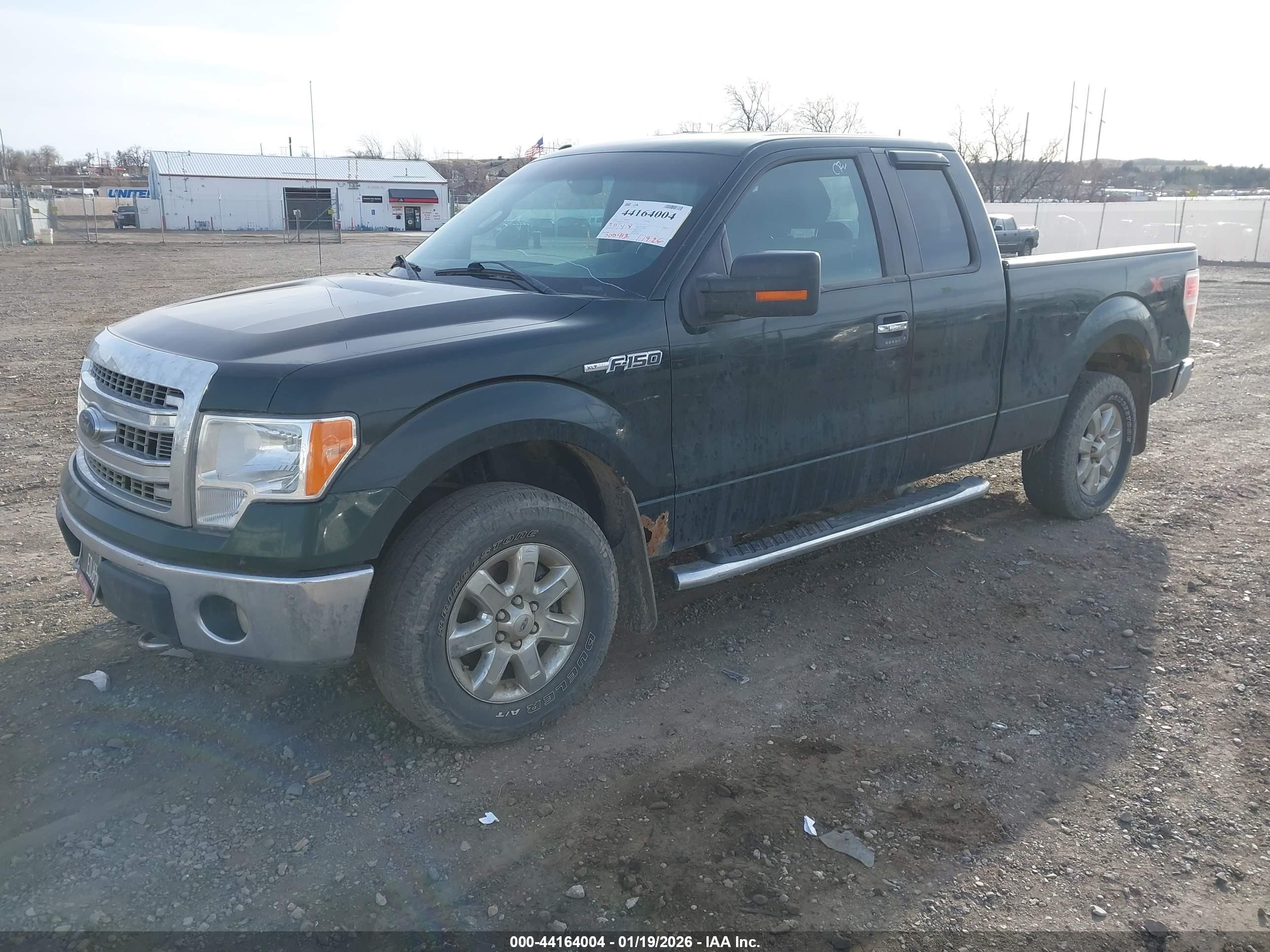 2013 Ford F-150 Xlt Зеленый vin: 1FTFX1EF3DFC30238