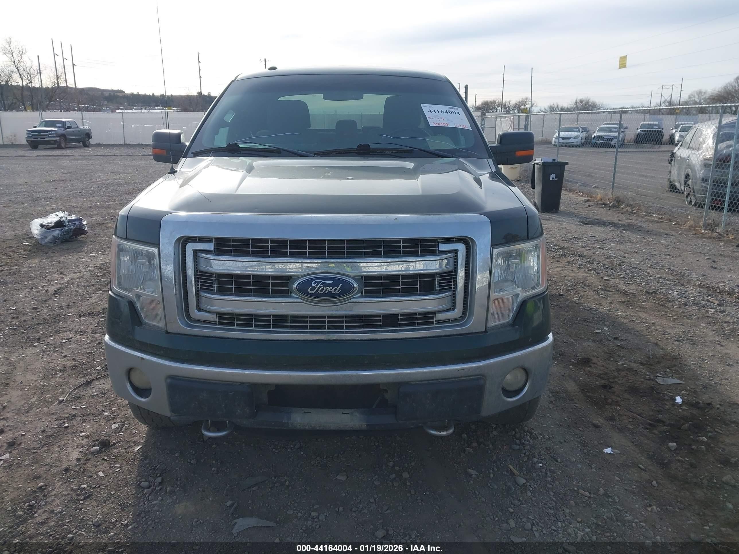 2013 Ford F-150 Xlt Зеленый vin: 1FTFX1EF3DFC30238