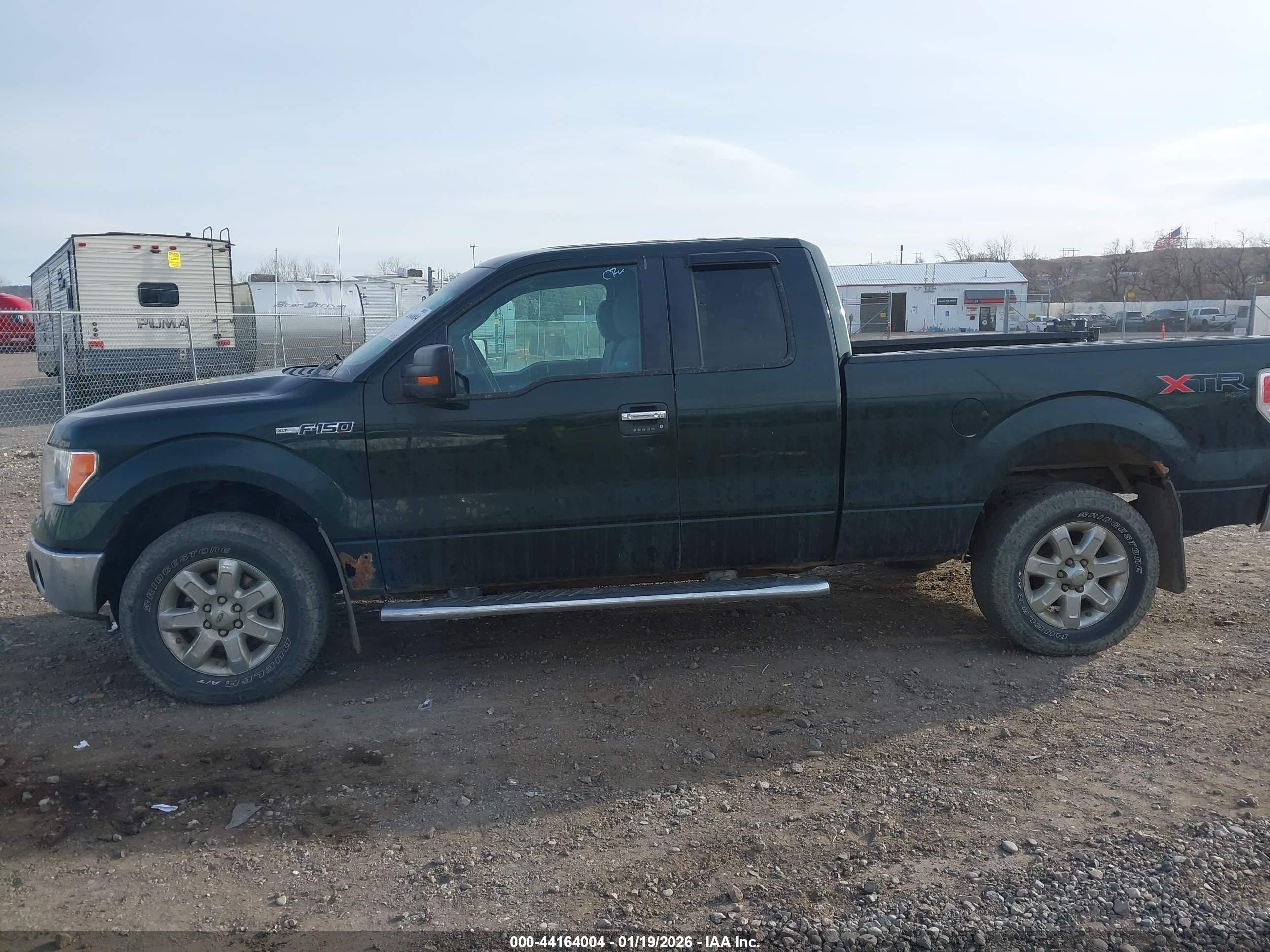 2013 Ford F-150 Xlt Зеленый vin: 1FTFX1EF3DFC30238