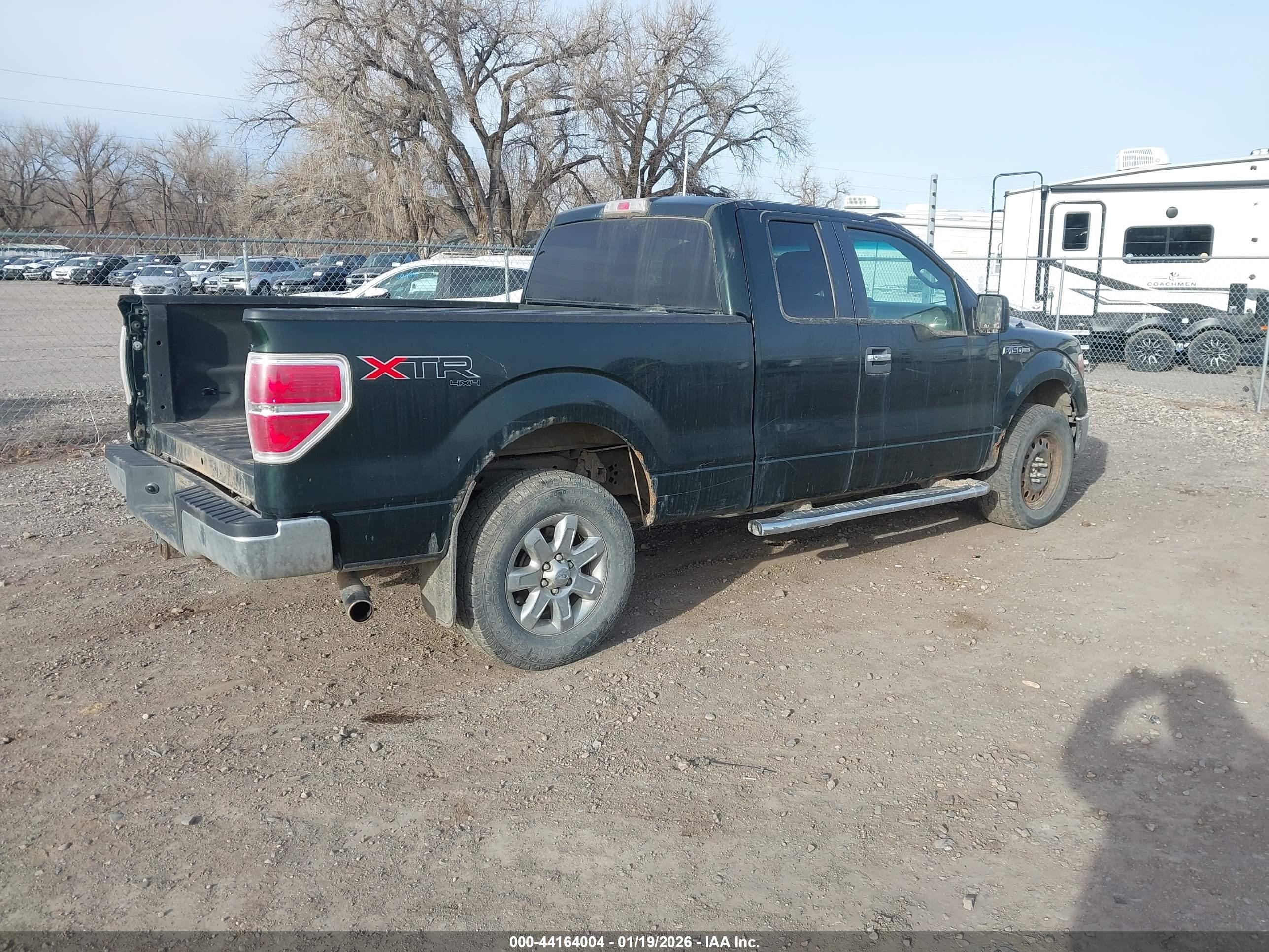2013 Ford F-150 Xlt Зеленый vin: 1FTFX1EF3DFC30238