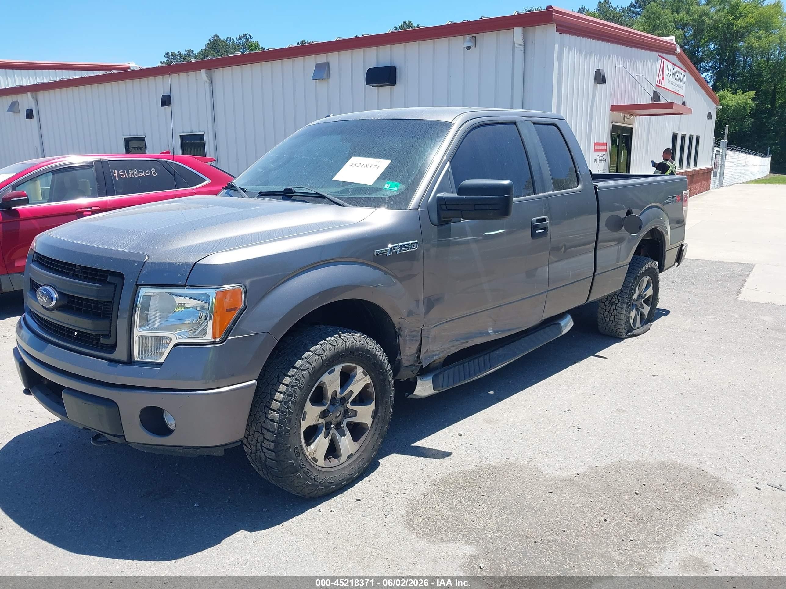 2013 Ford F-150 Stx Gray vin: 1FTFX1EF3DFD15984