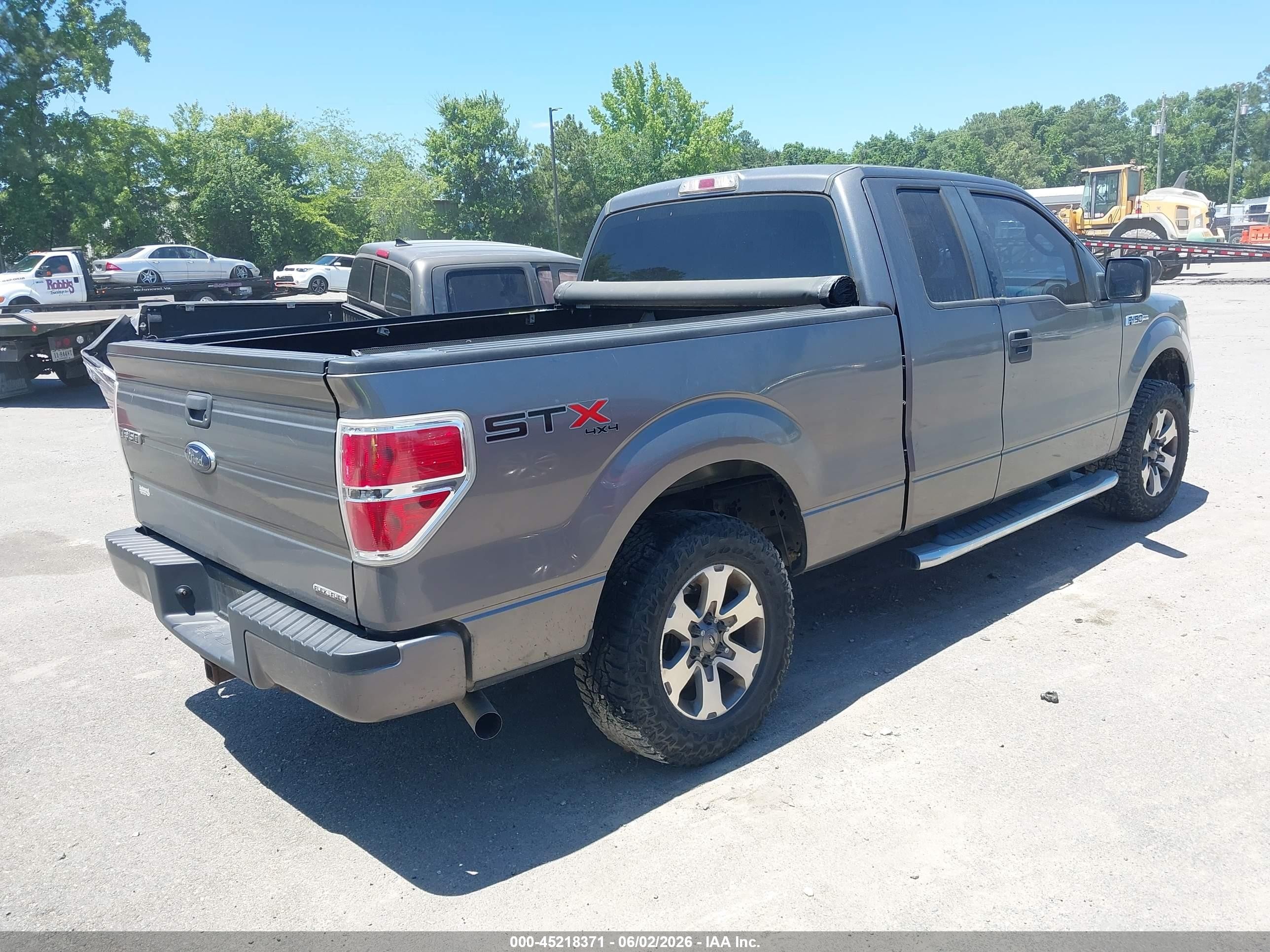 2013 Ford F-150 Stx Gray vin: 1FTFX1EF3DFD15984