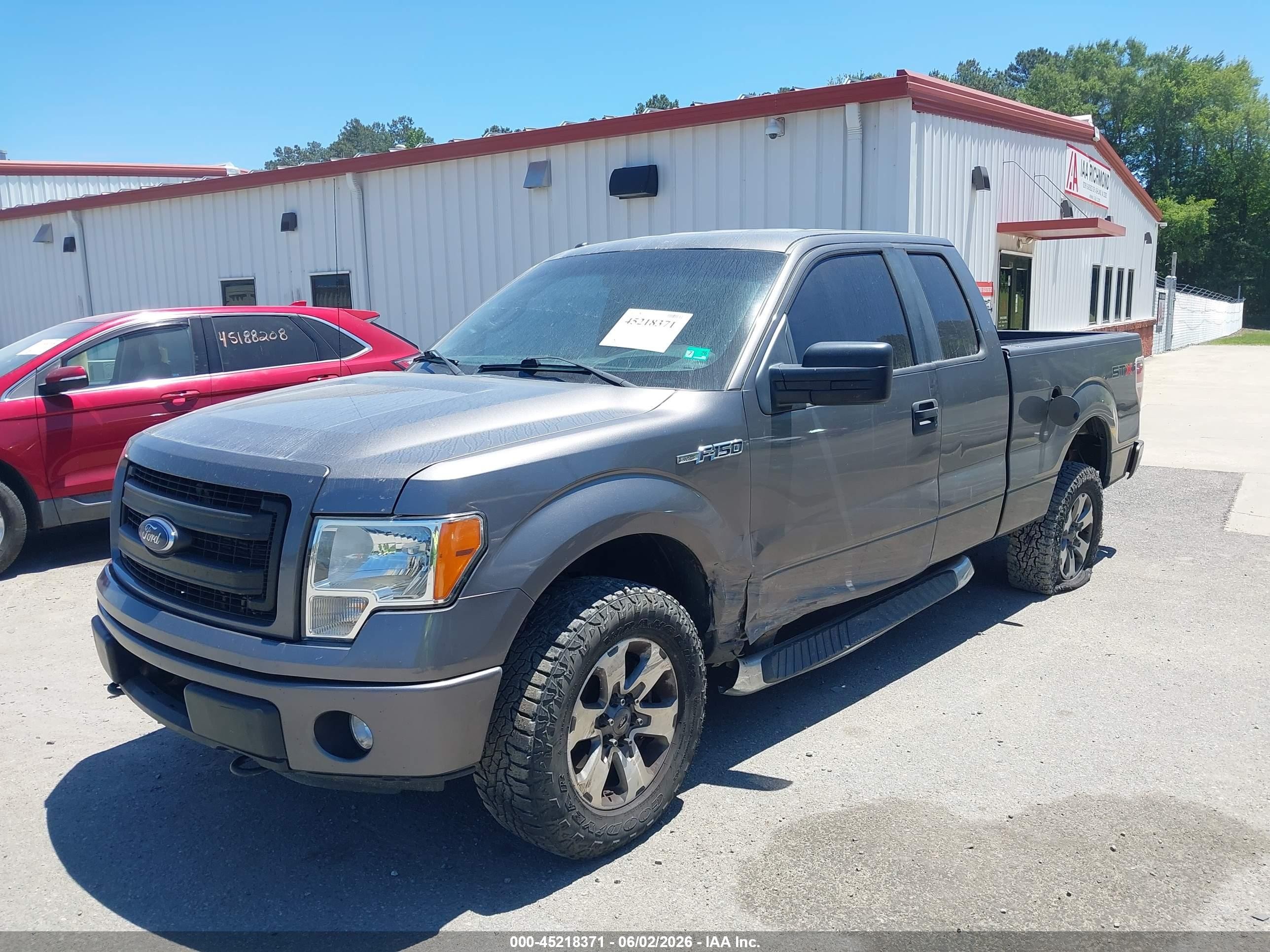 2013 Ford F-150 Stx Gray vin: 1FTFX1EF3DFD15984