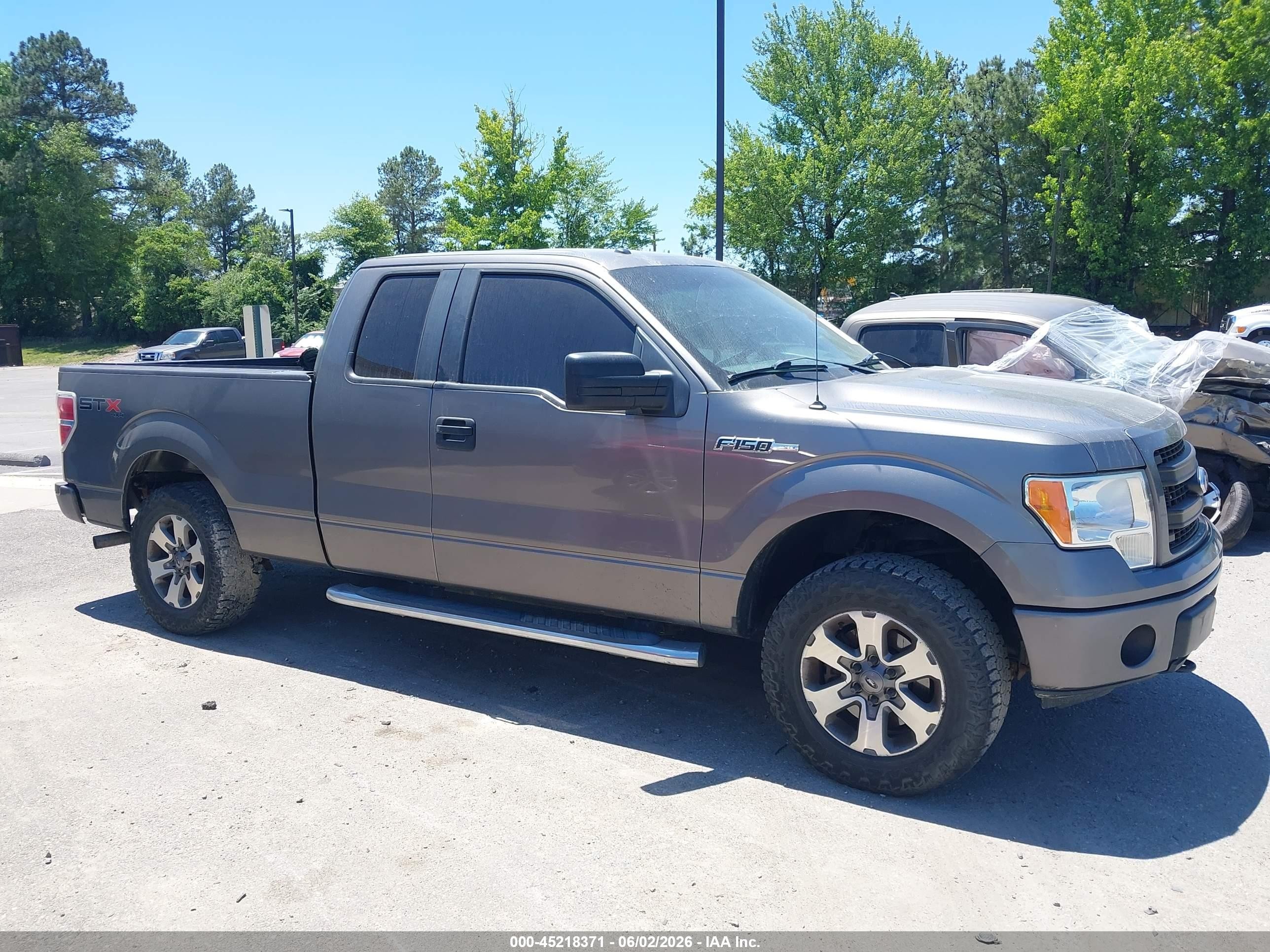 2013 Ford F-150 Stx Gray vin: 1FTFX1EF3DFD15984