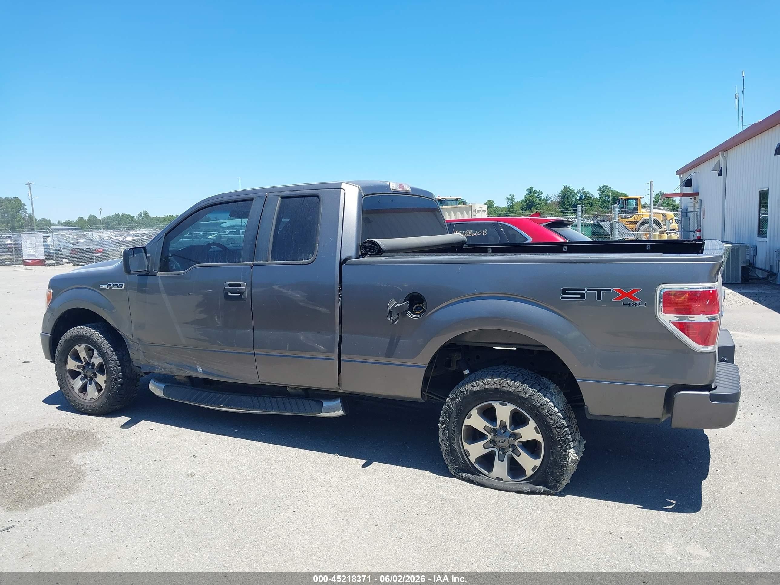 2013 Ford F-150 Stx Gray vin: 1FTFX1EF3DFD15984