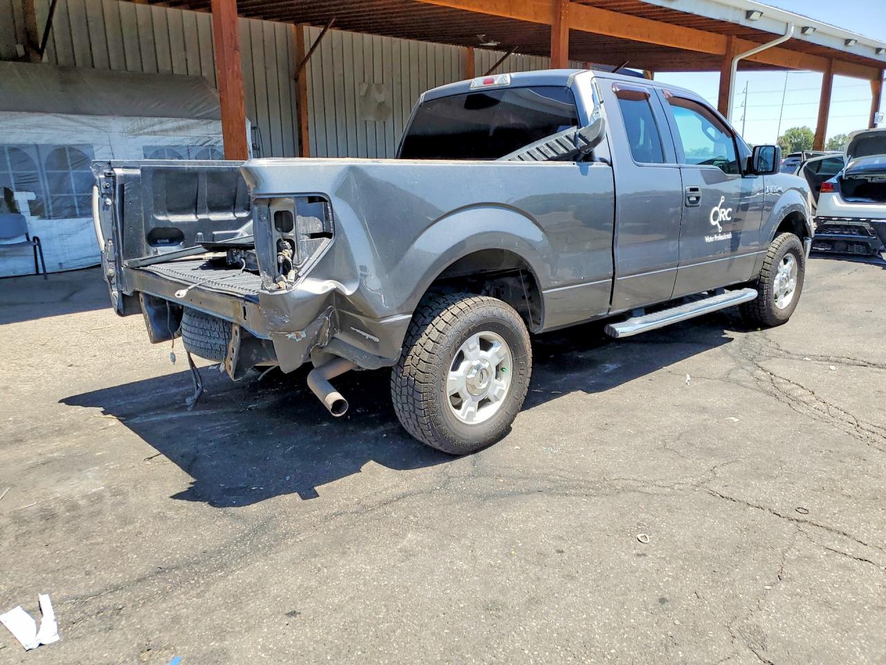 2014 Ford F150 Super Cab Серый vin: 1FTFX1EF3EFC78064