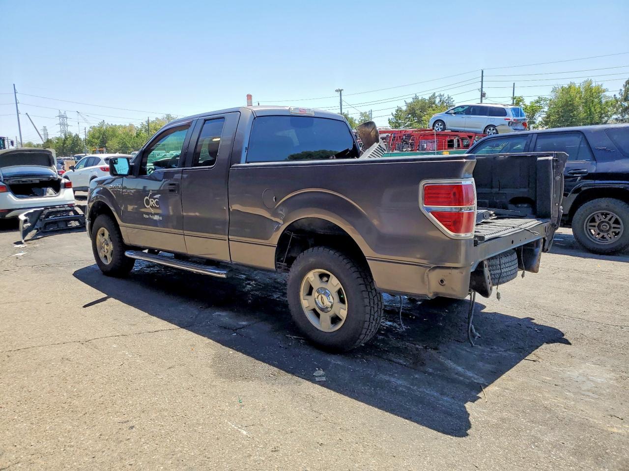 2014 Ford F150 Super Cab Серый vin: 1FTFX1EF3EFC78064