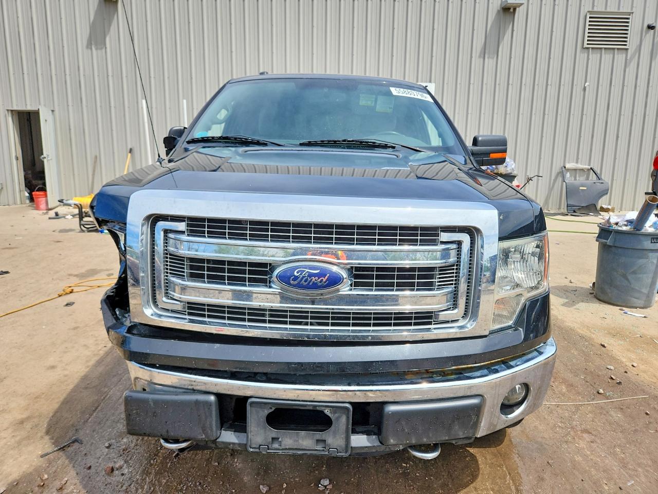 2014 Ford F150 Super Cab Black vin: 1FTFX1EF3EFD05599