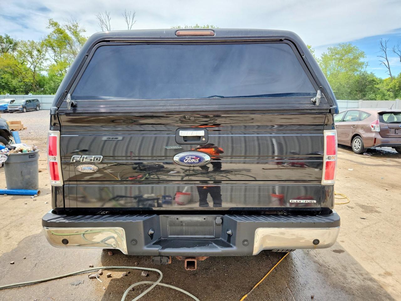 2014 Ford F150 Super Cab Black vin: 1FTFX1EF3EFD05599
