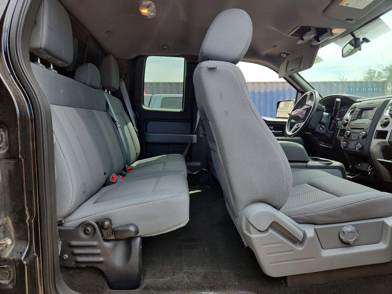 2014 Ford F150 Super Cab Black vin: 1FTFX1EF3EFD05599