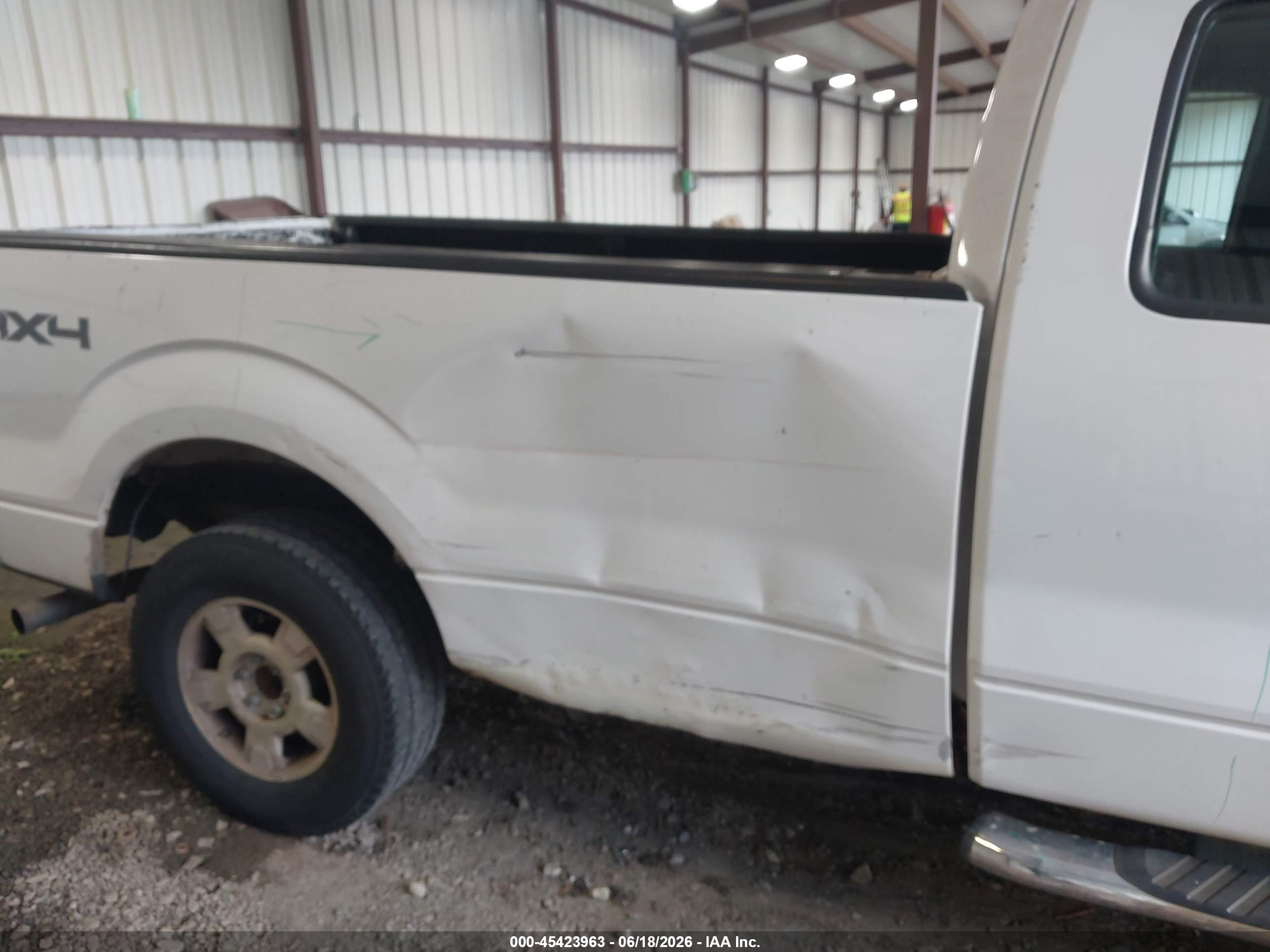 2014 Ford F-150 Xl White vin: 1FTFX1EF3EKD26914
