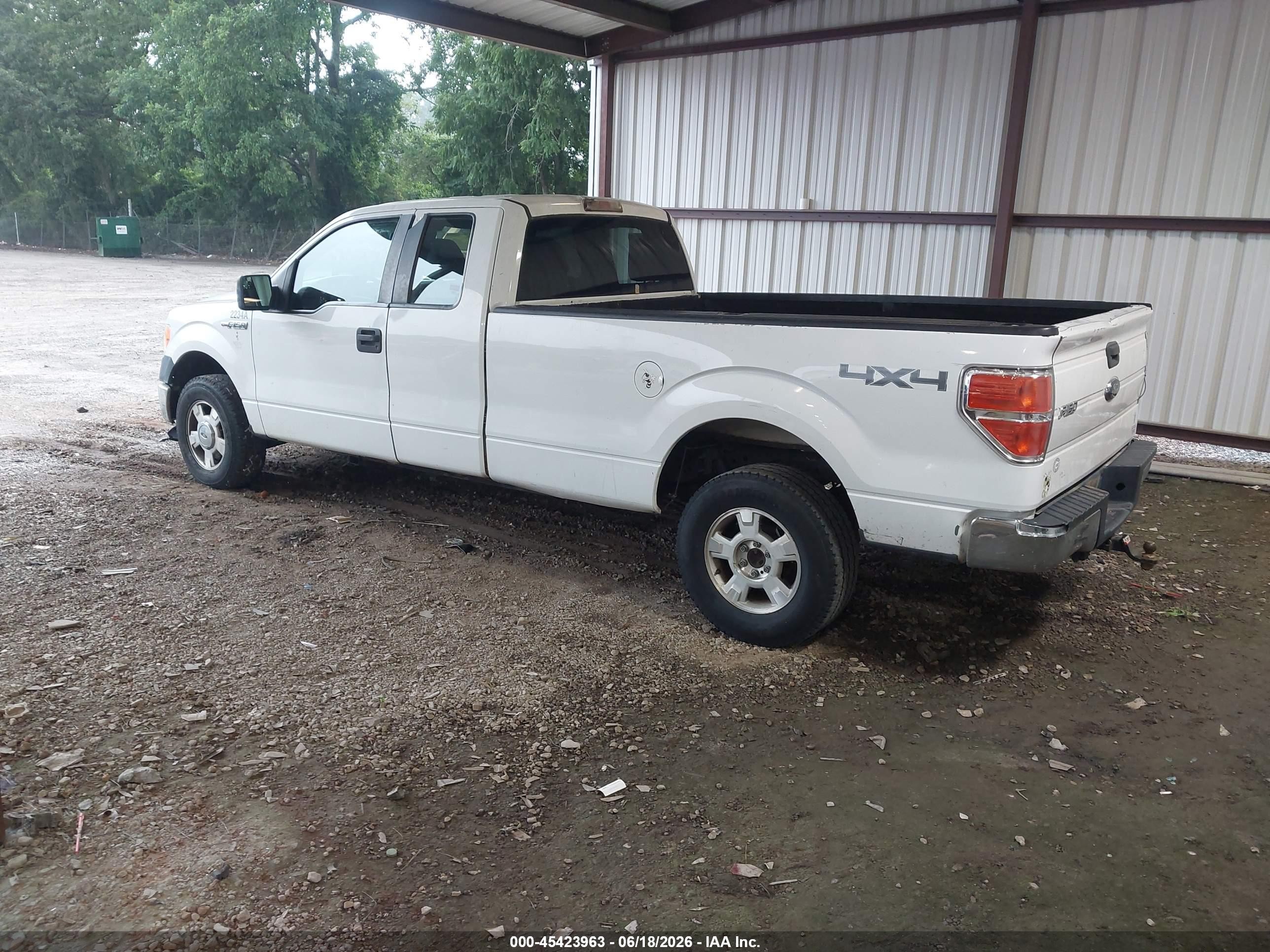 2014 Ford F-150 Xl White vin: 1FTFX1EF3EKD26914