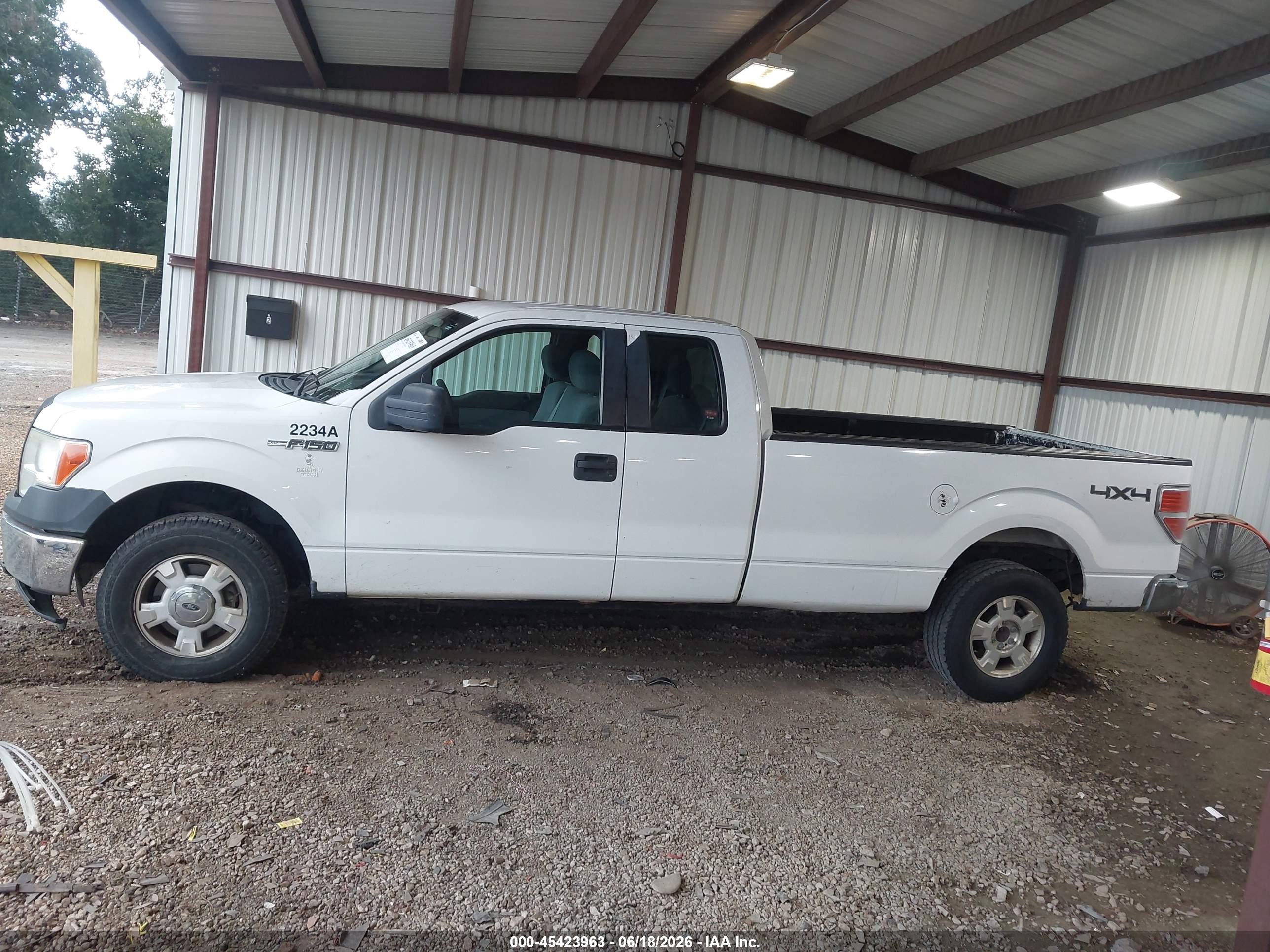 2014 Ford F-150 Xl White vin: 1FTFX1EF3EKD26914