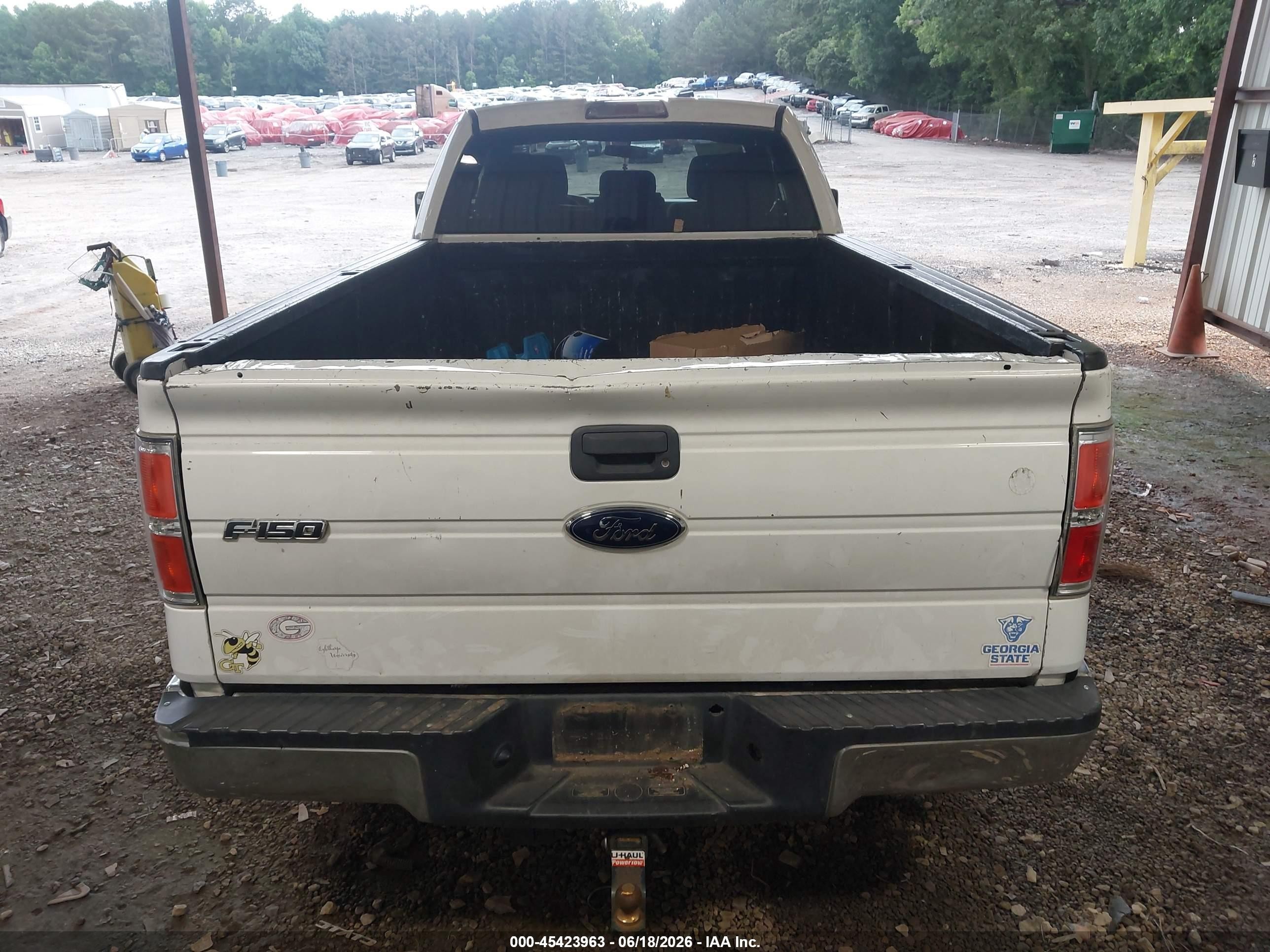 2014 Ford F-150 Xl White vin: 1FTFX1EF3EKD26914