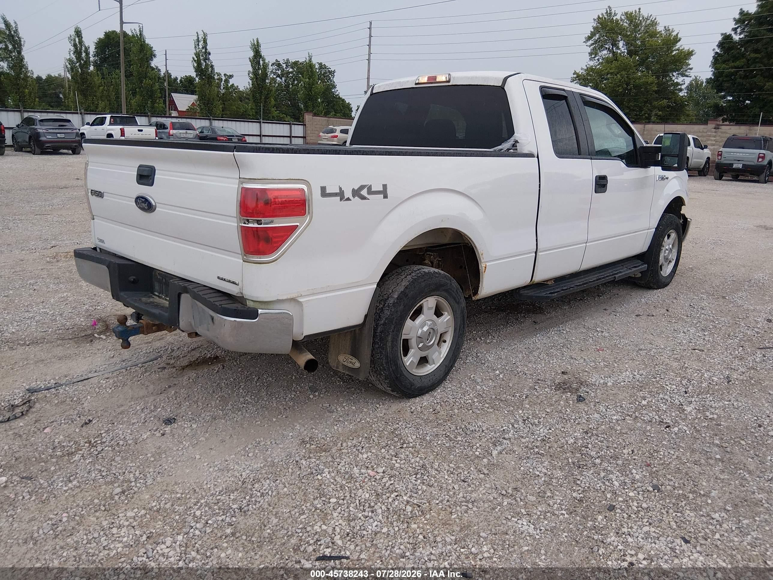 2014 Ford F-150 Xlt Белый vin: 1FTFX1EF3EKD69245