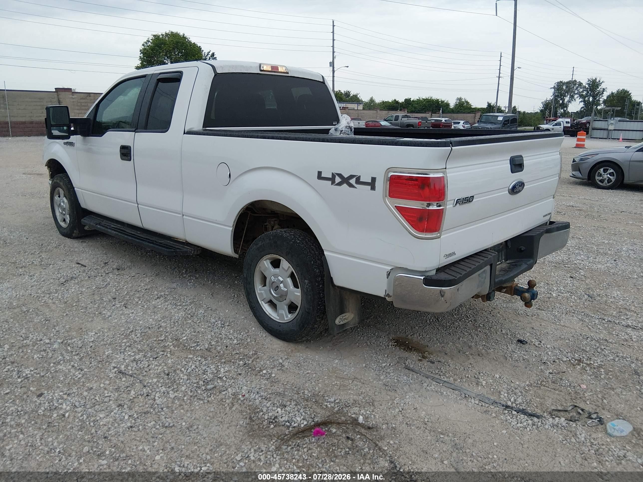 2014 Ford F-150 Xlt Белый vin: 1FTFX1EF3EKD69245