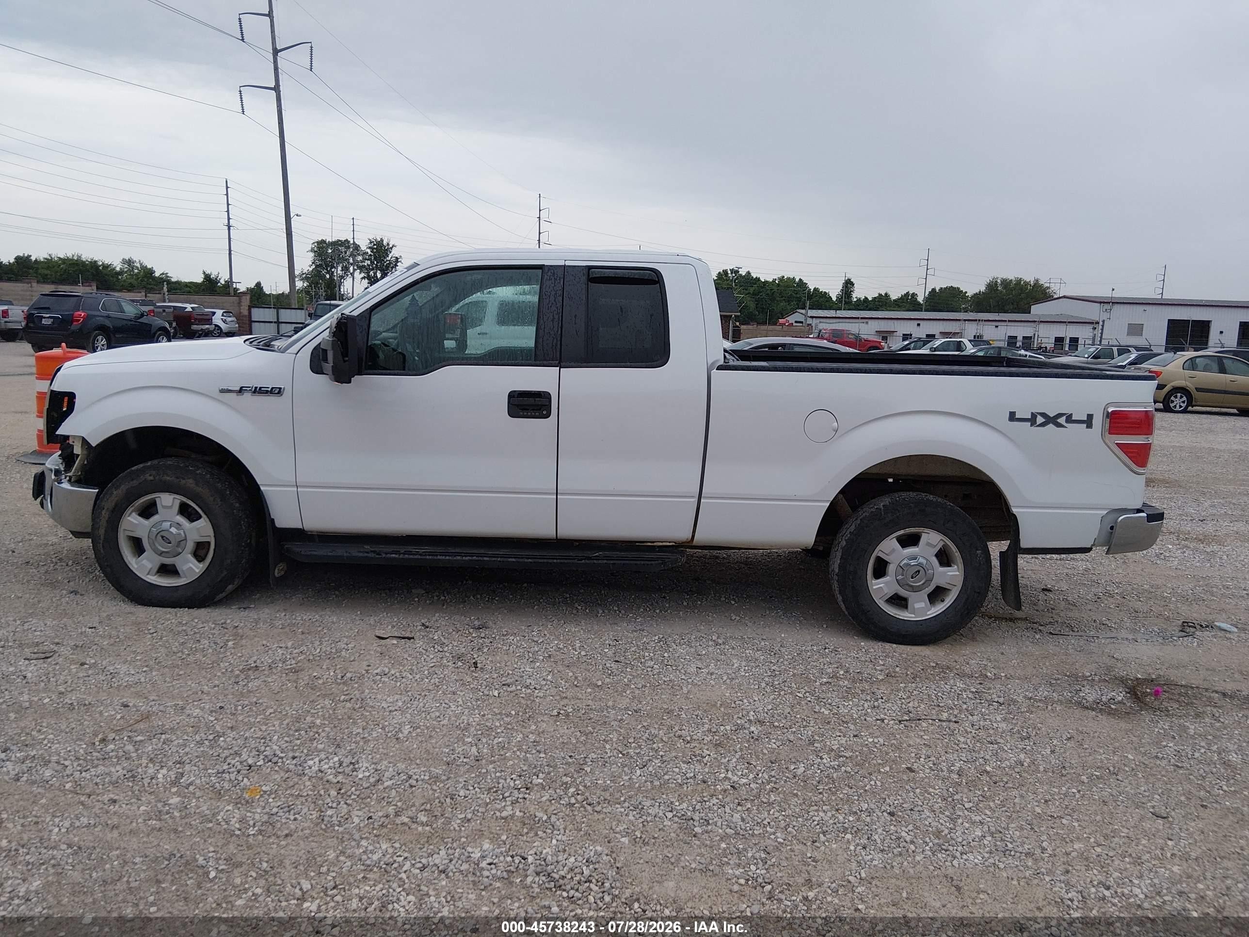 2014 Ford F-150 Xlt Белый vin: 1FTFX1EF3EKD69245
