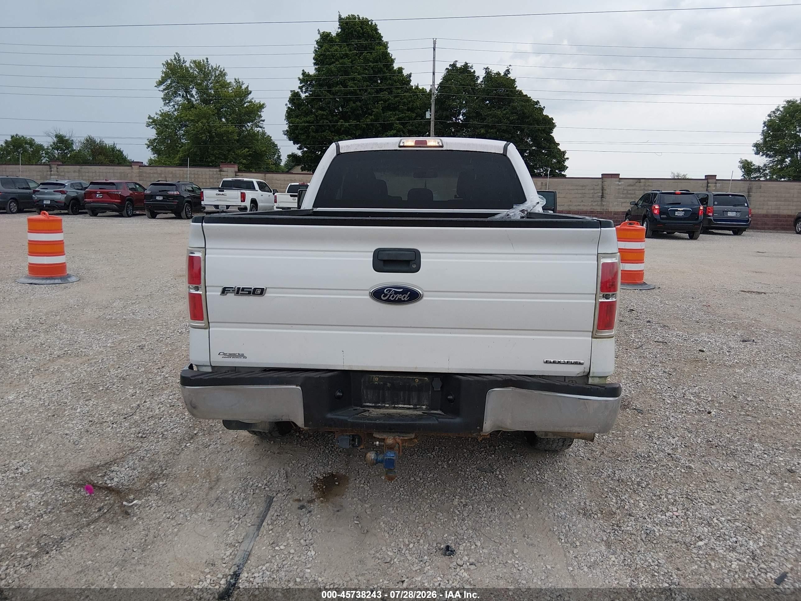 2014 Ford F-150 Xlt Белый vin: 1FTFX1EF3EKD69245