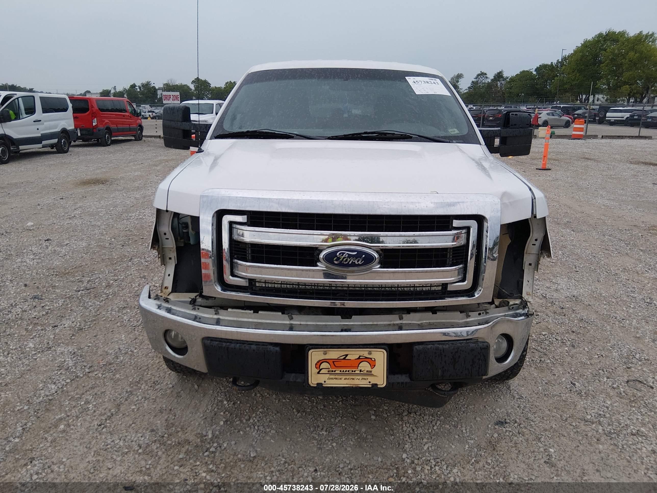 2014 Ford F-150 Xlt Белый vin: 1FTFX1EF3EKD69245