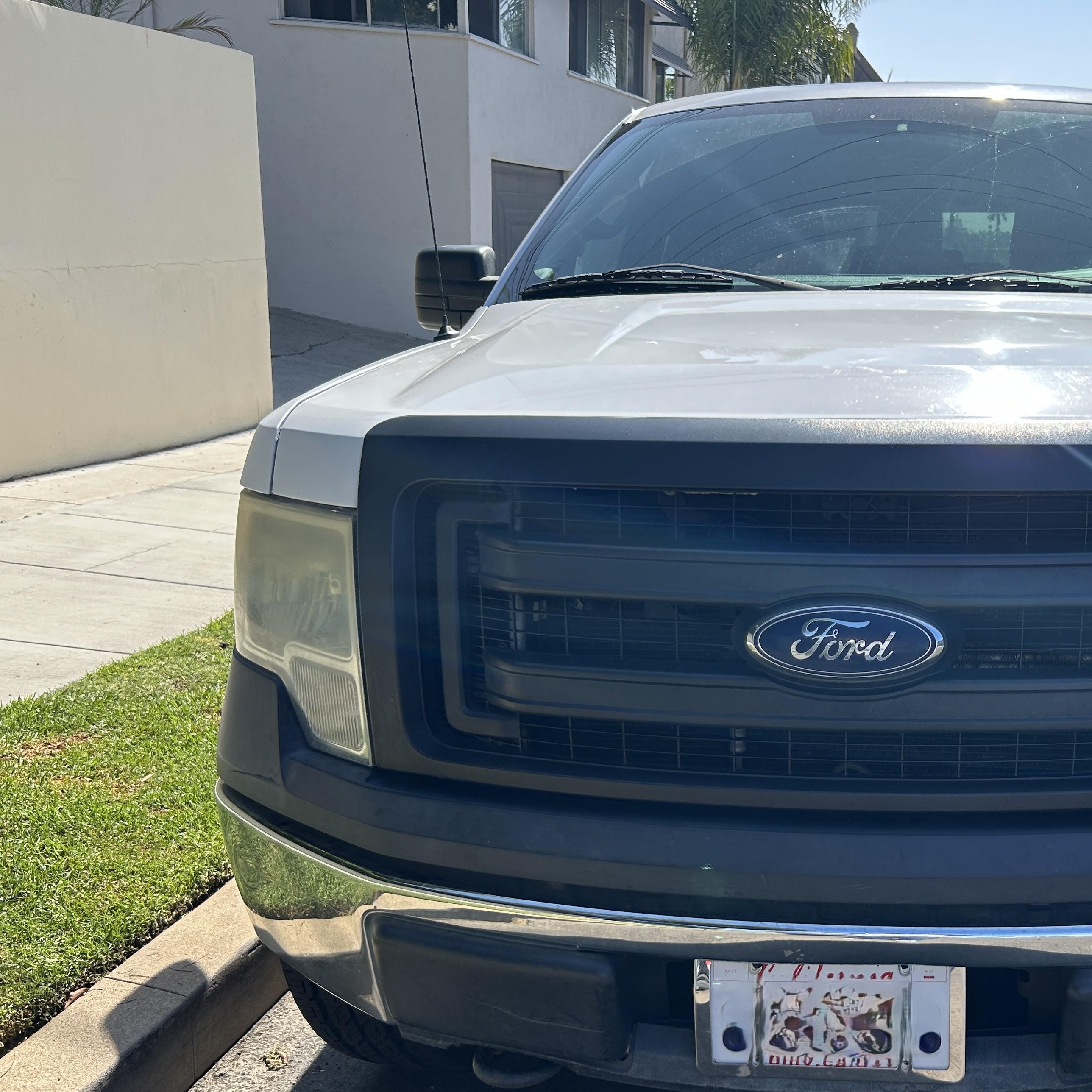 2014 Ford F-150 Xl White vin: 1FTFX1EF3EKF80493