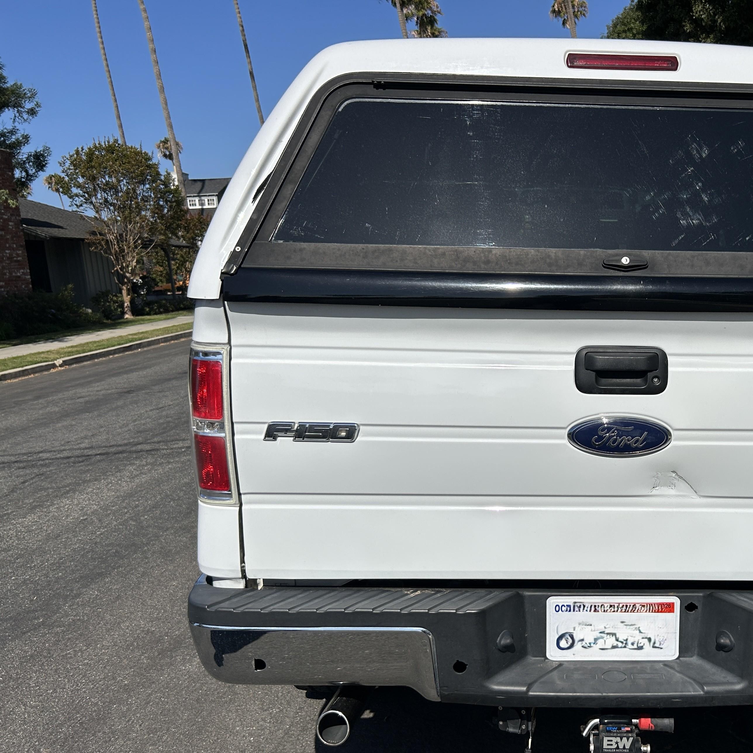 2014 Ford F-150 Xl White vin: 1FTFX1EF3EKF80493
