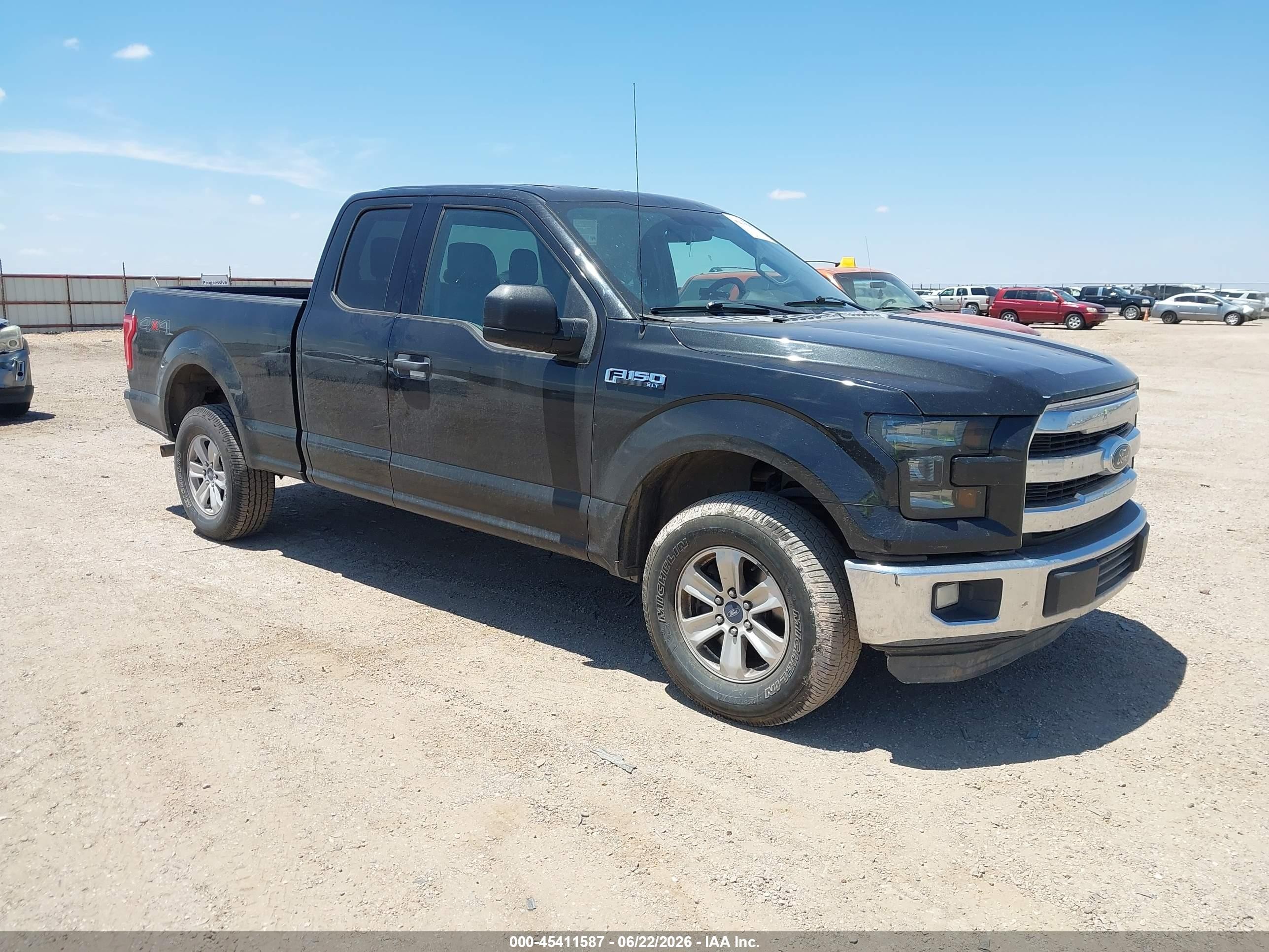 2015 Ford F-150 Xlt Blue vin: 1FTFX1EF3FFA59185