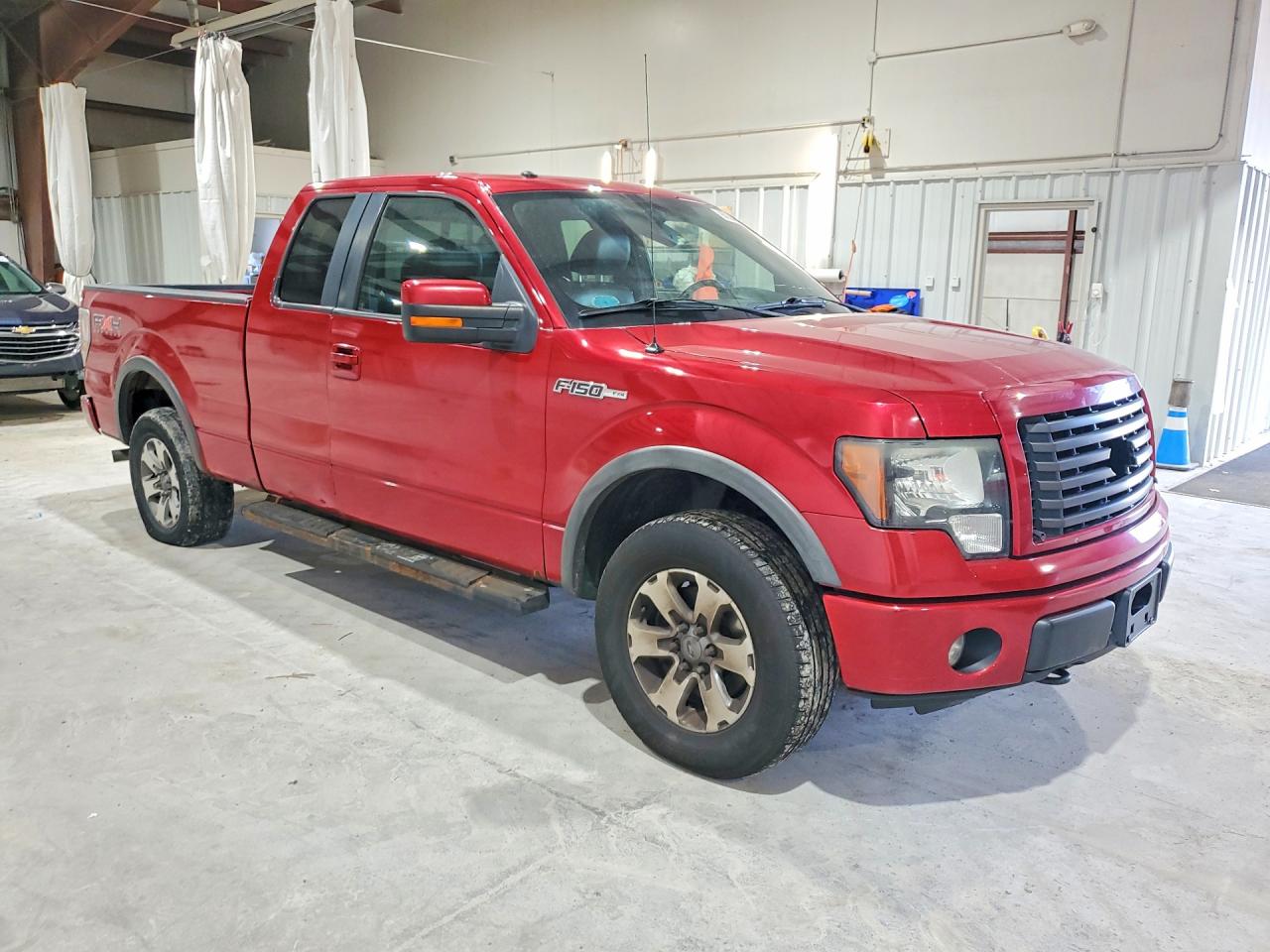 2011 Ford F150 Super Cab Red vin: 1FTFX1EF4BFA49906