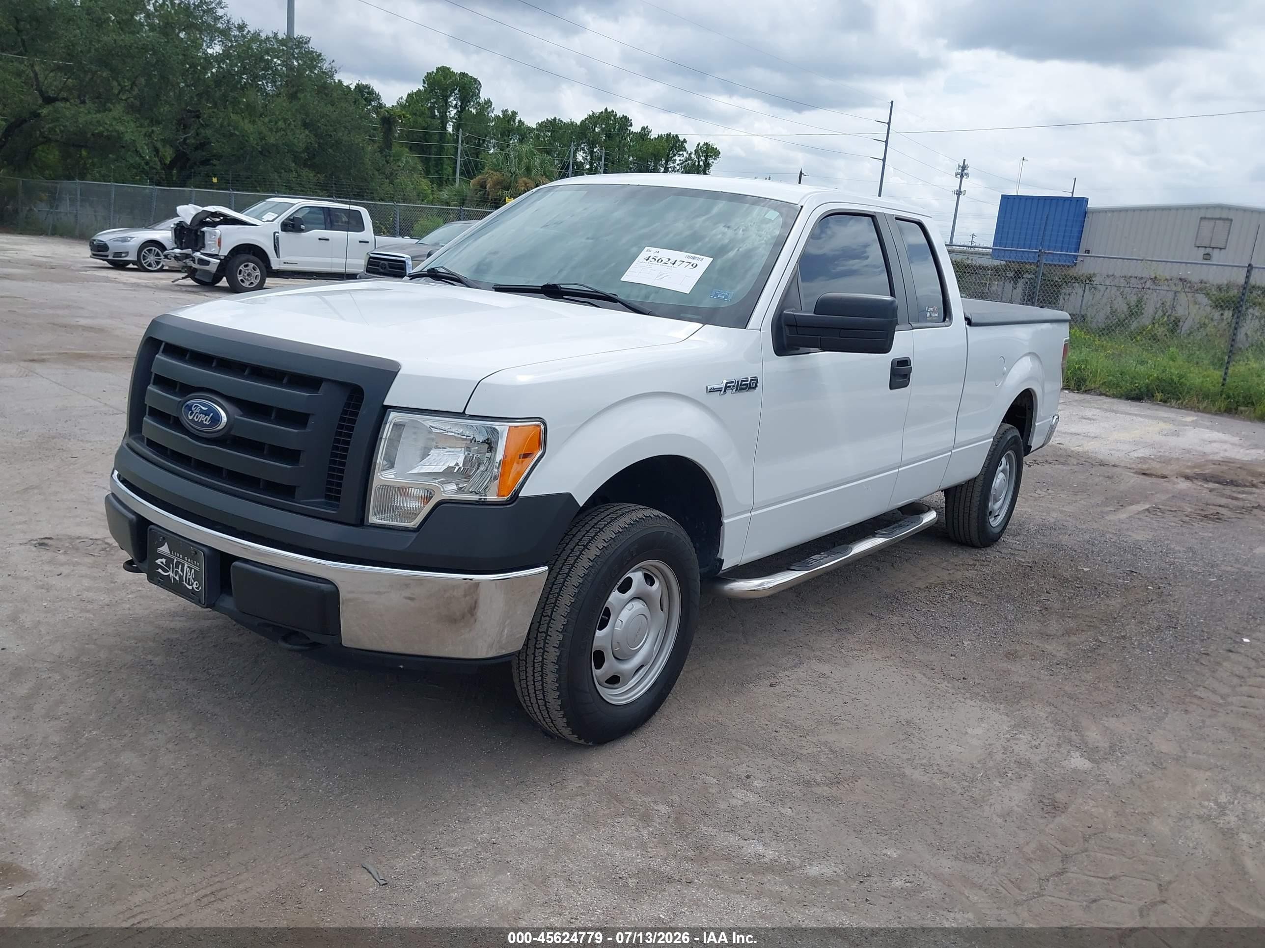 2011 Ford F-150 Xl Yellow vin: 1FTFX1EF4BFB41050