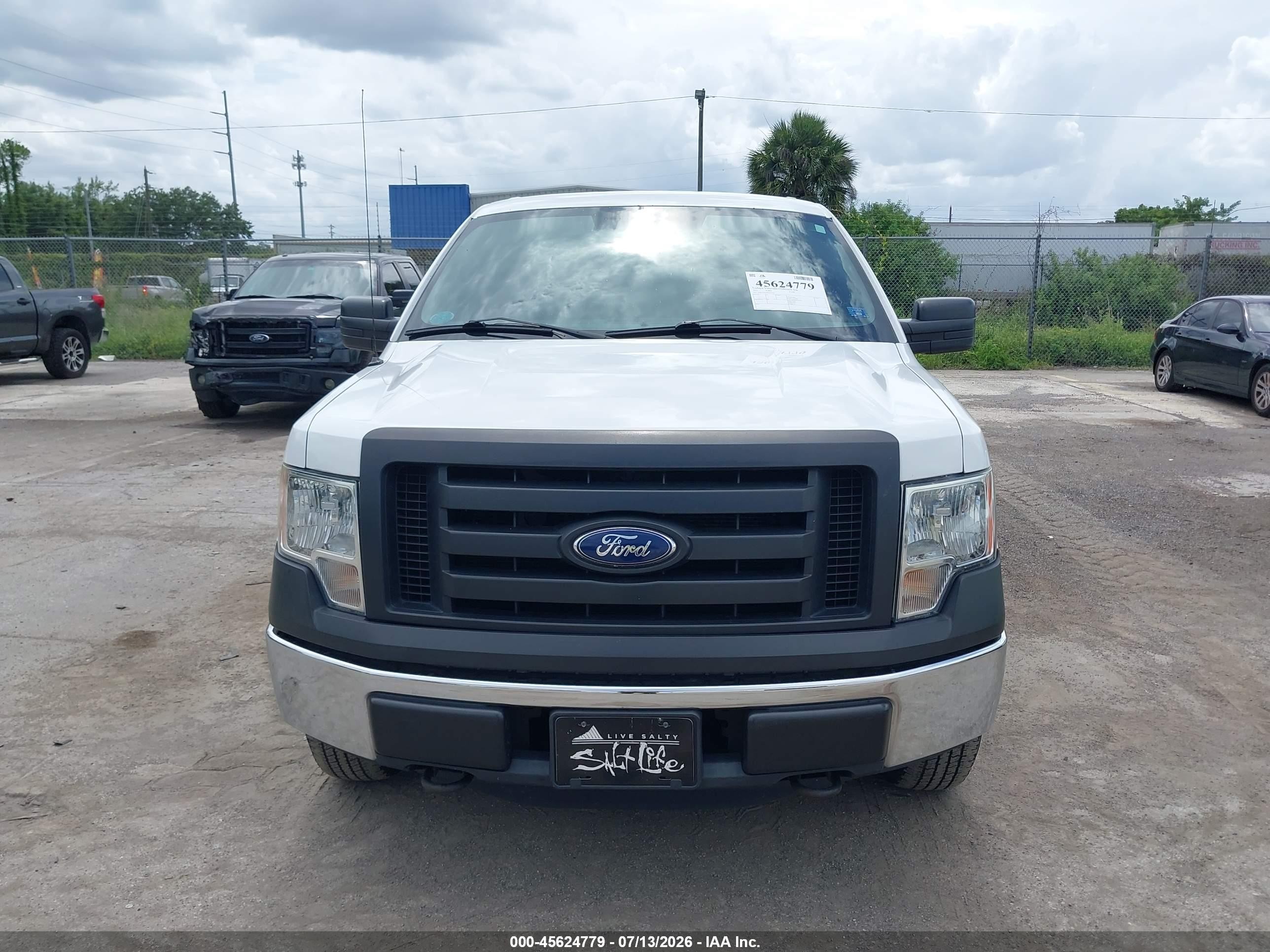 2011 Ford F-150 Xl Yellow vin: 1FTFX1EF4BFB41050