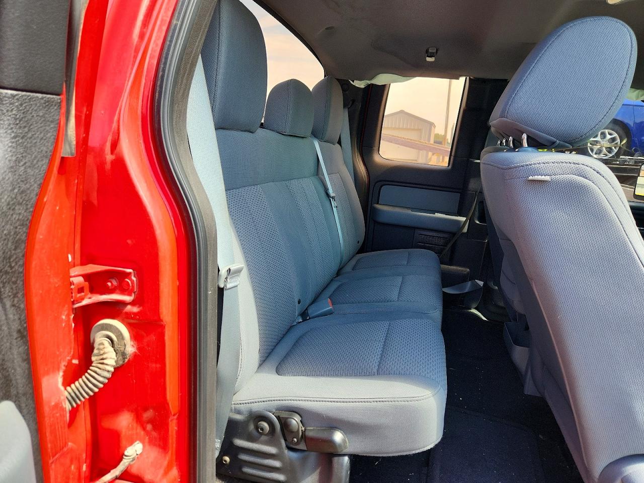 2012 Ford F150 Super Cab Red vin: 1FTFX1EF4CFC77812