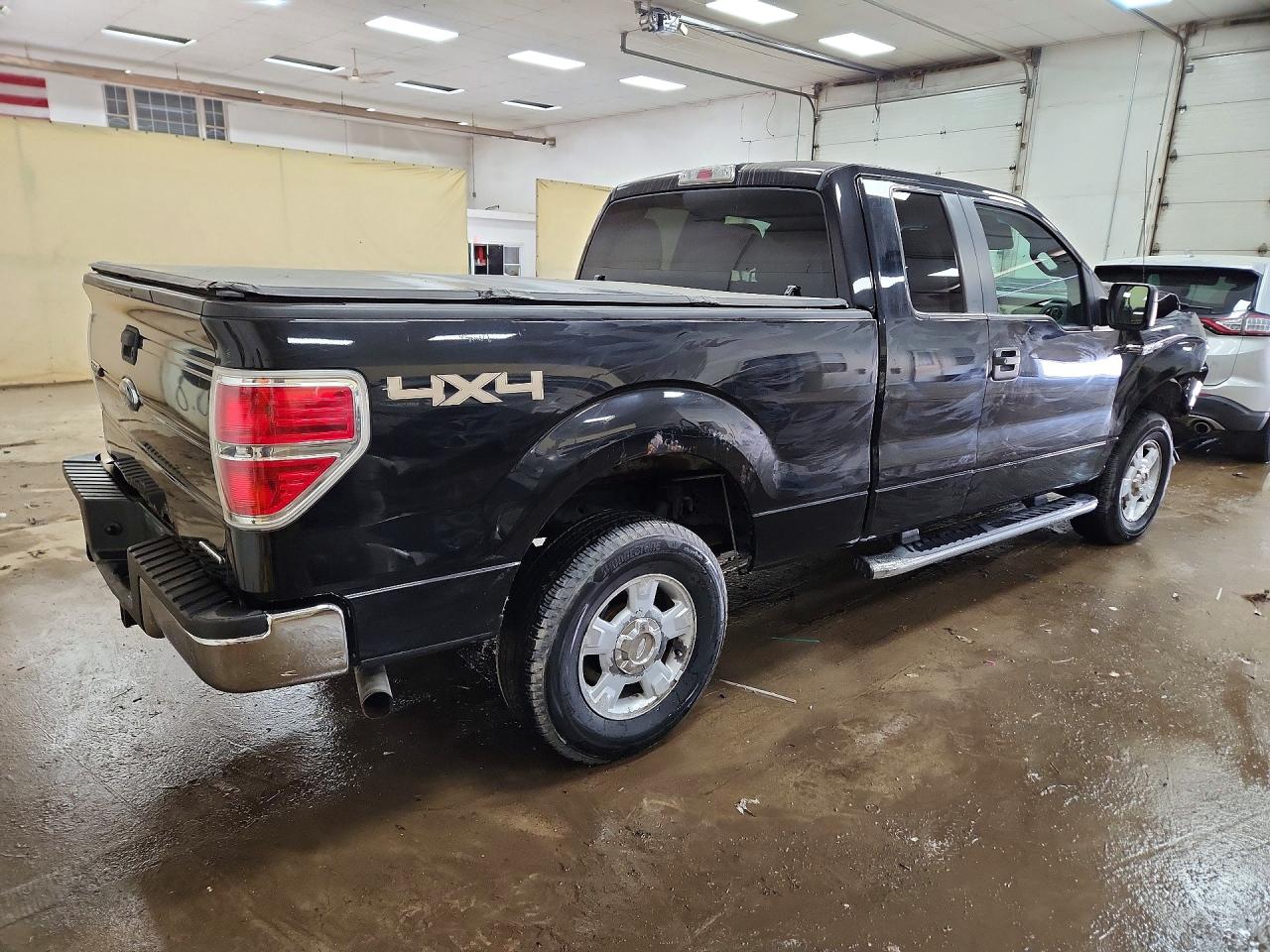 2012 Ford F150 Super Cab Black vin: 1FTFX1EF4CFD05219