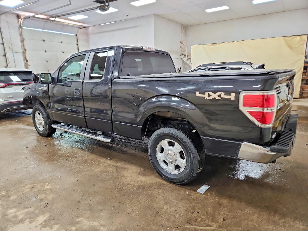 2012 Ford F150 Super Cab Black vin: 1FTFX1EF4CFD05219