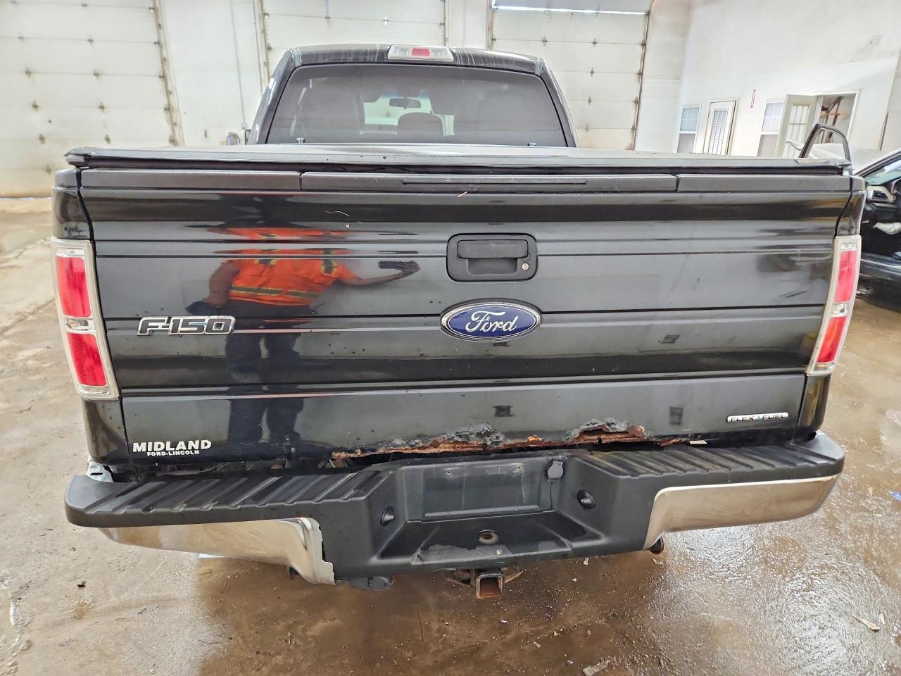 2012 Ford F150 Super Cab Black vin: 1FTFX1EF4CFD05219